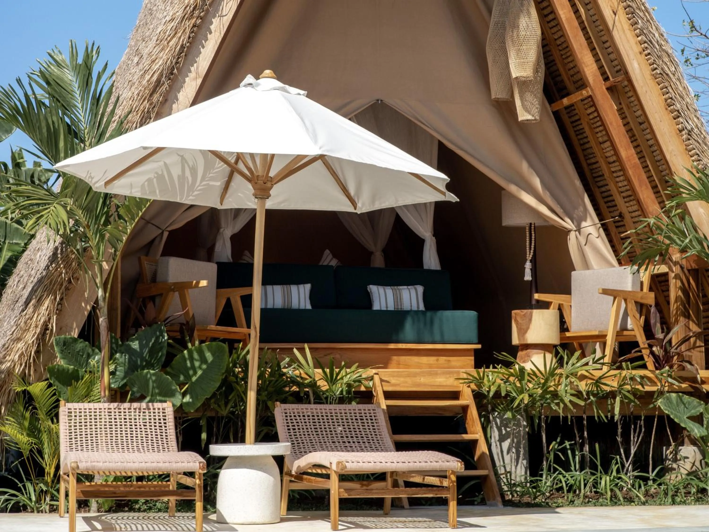 Property building in Dejama Glamping Resort Lombok