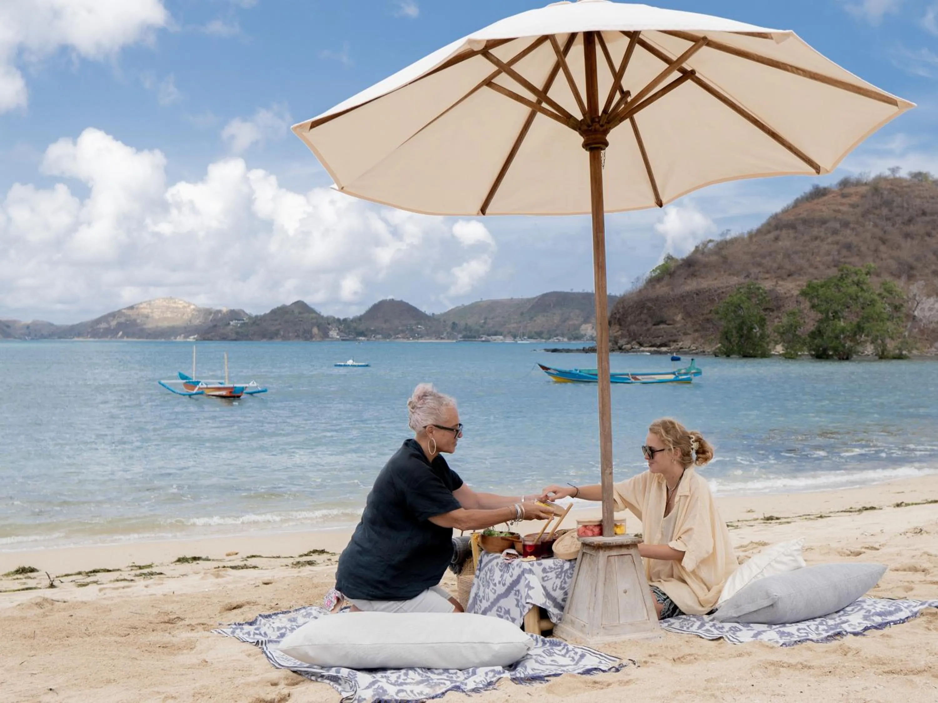 Beach in Dejama Glamping Resort Lombok