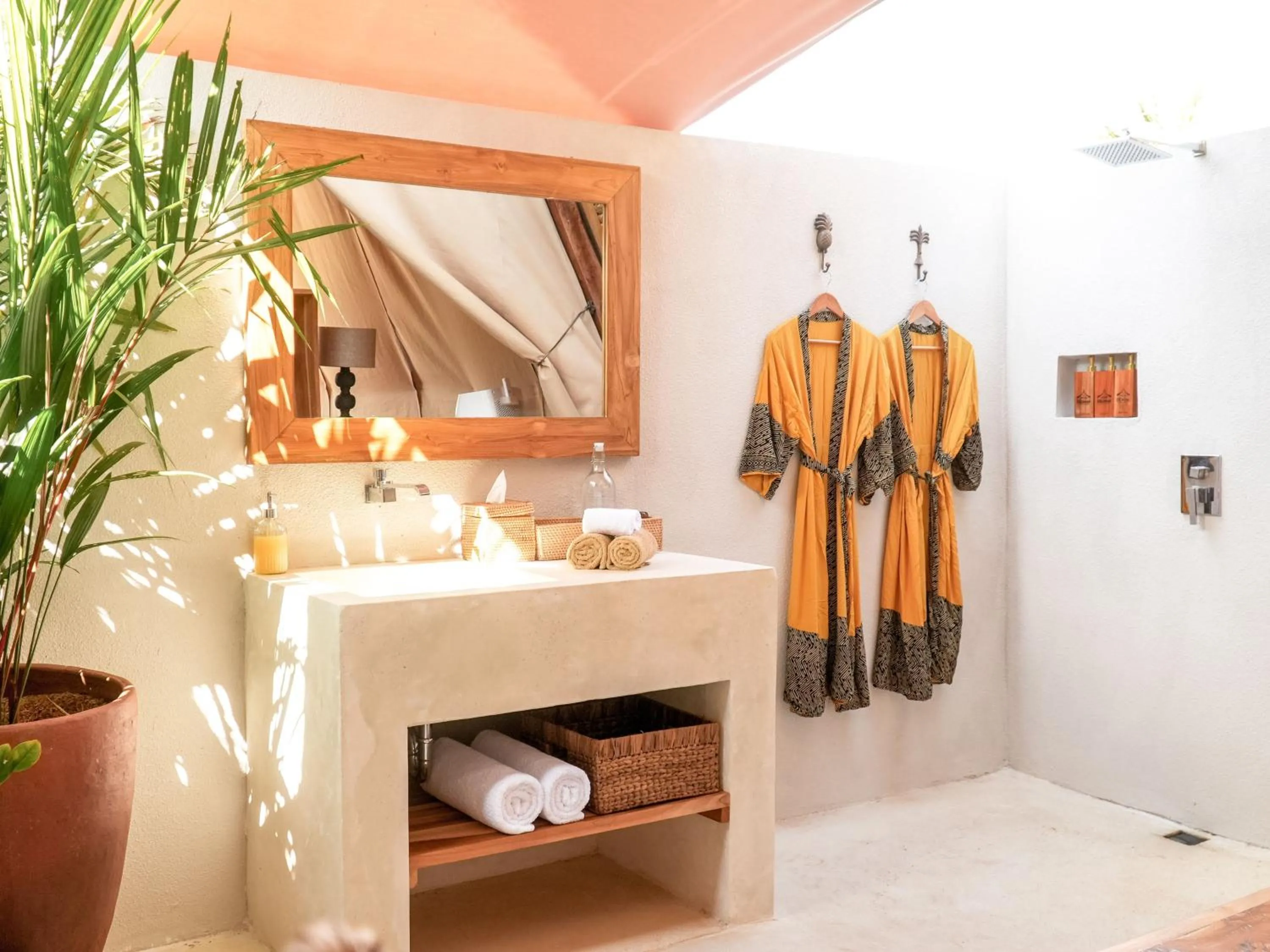 Bathroom in Dejama Glamping Resort Lombok