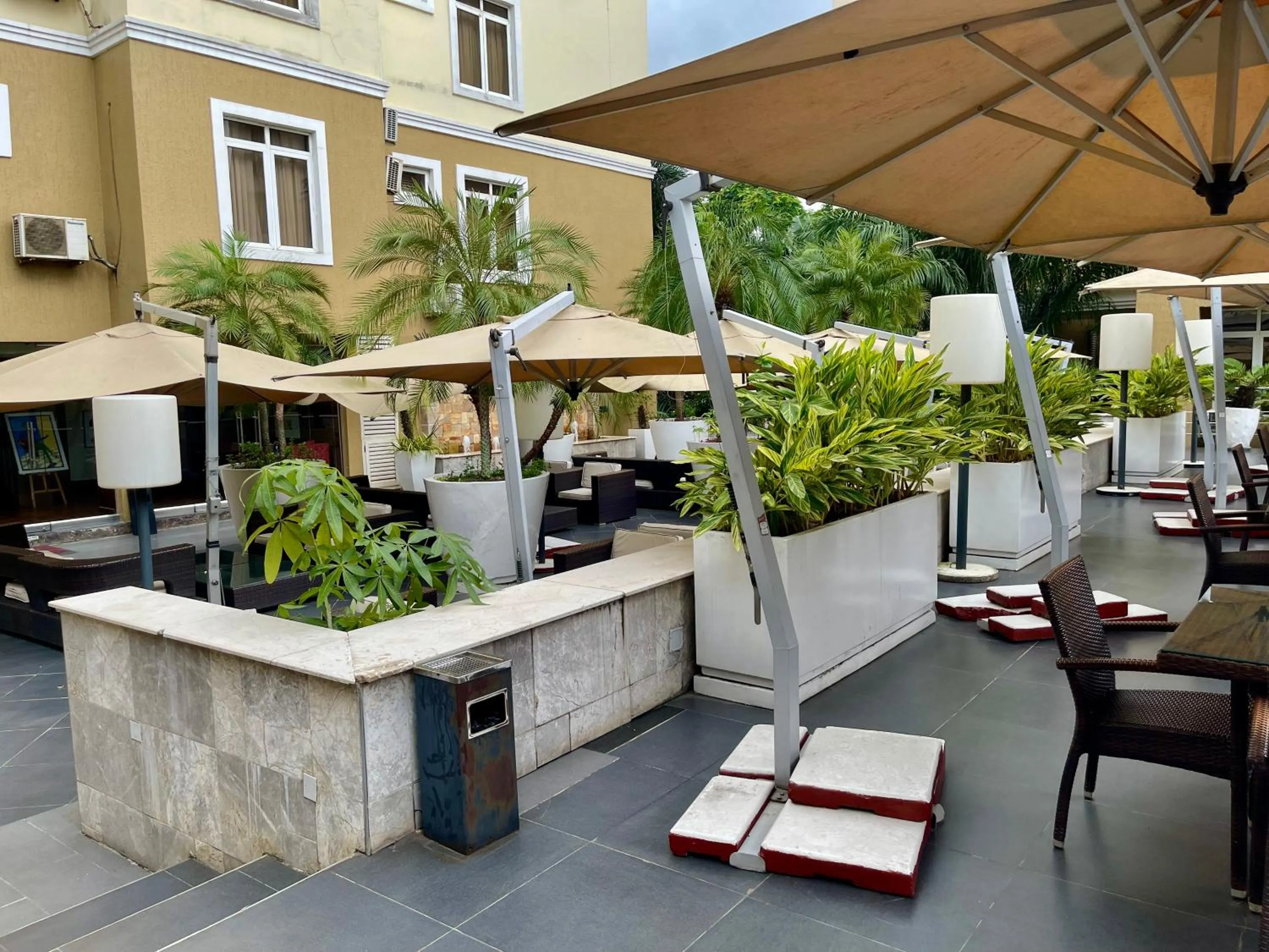 Patio in The Sojourner By Genesis