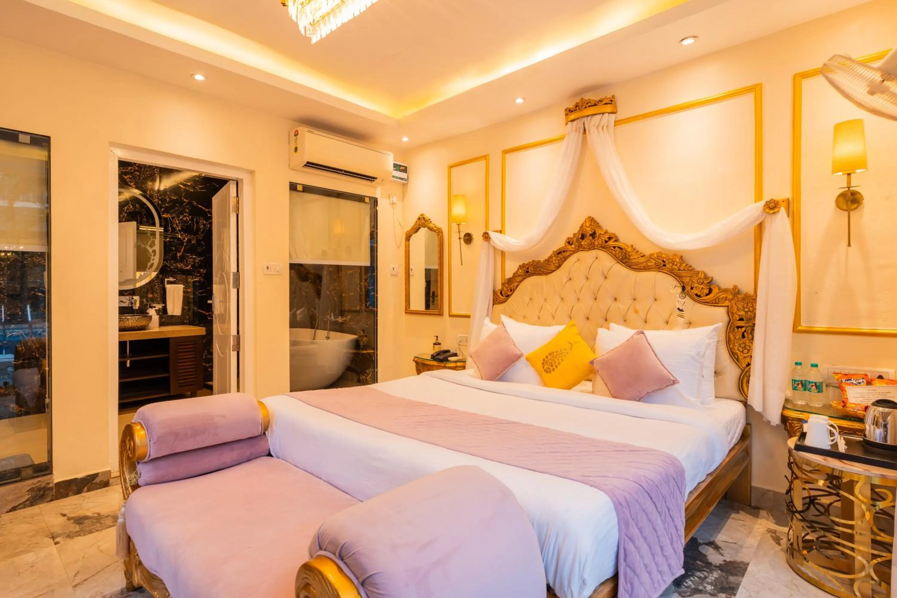 Bed in Emperor Ozran by Alaya Stays