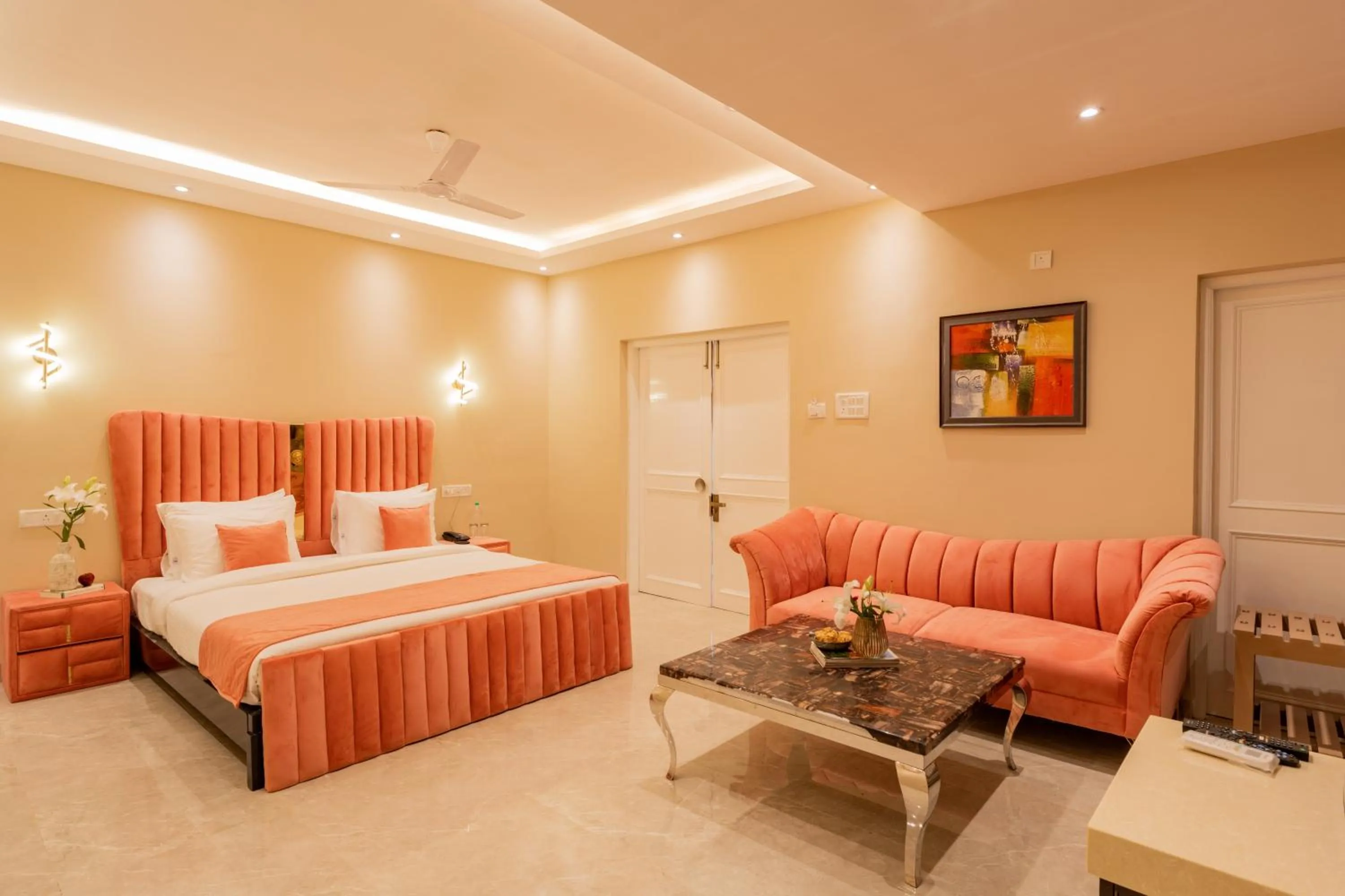 Bed in Emperor Ozran by Alaya Stays