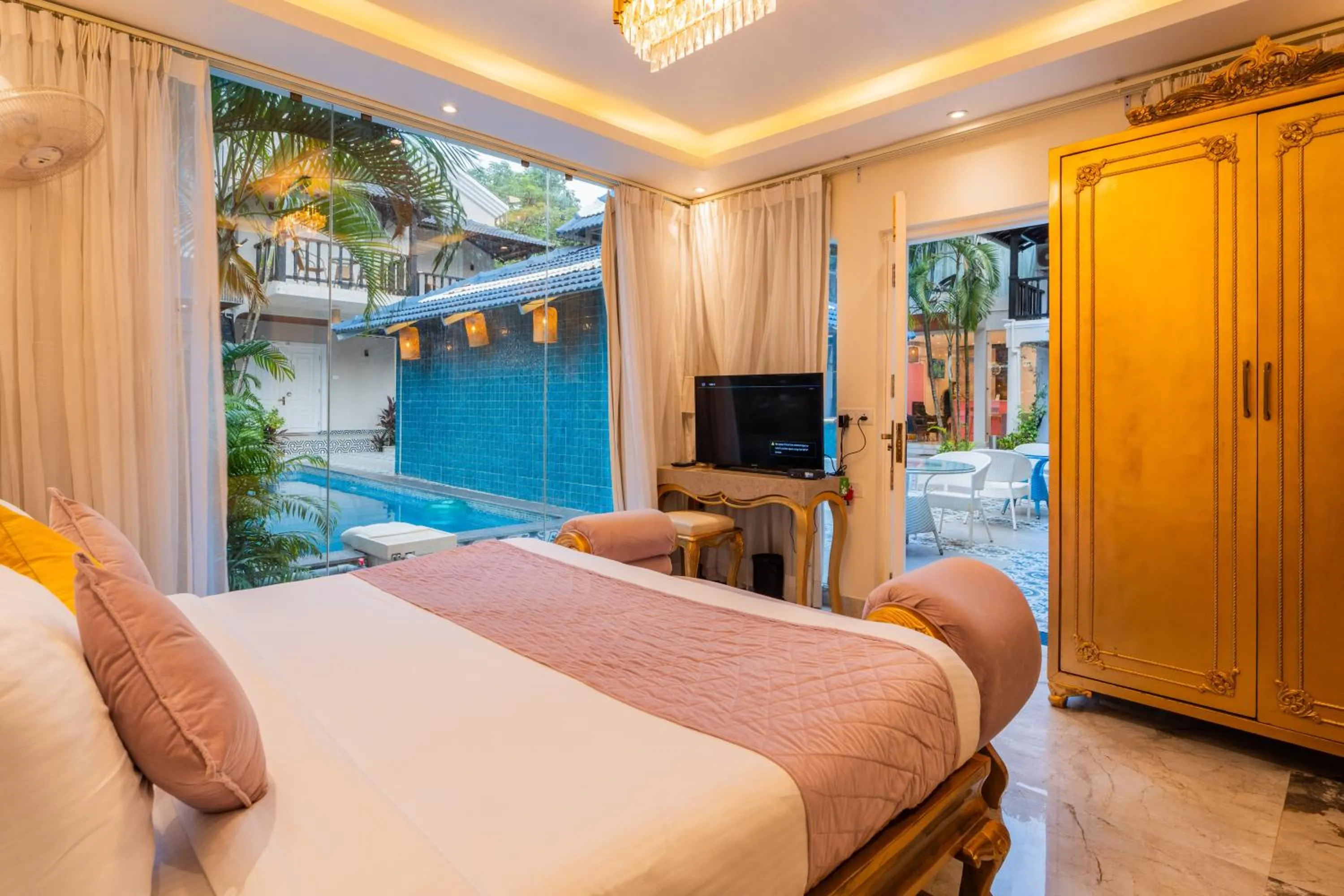 Bed in Emperor Ozran by Alaya Stays