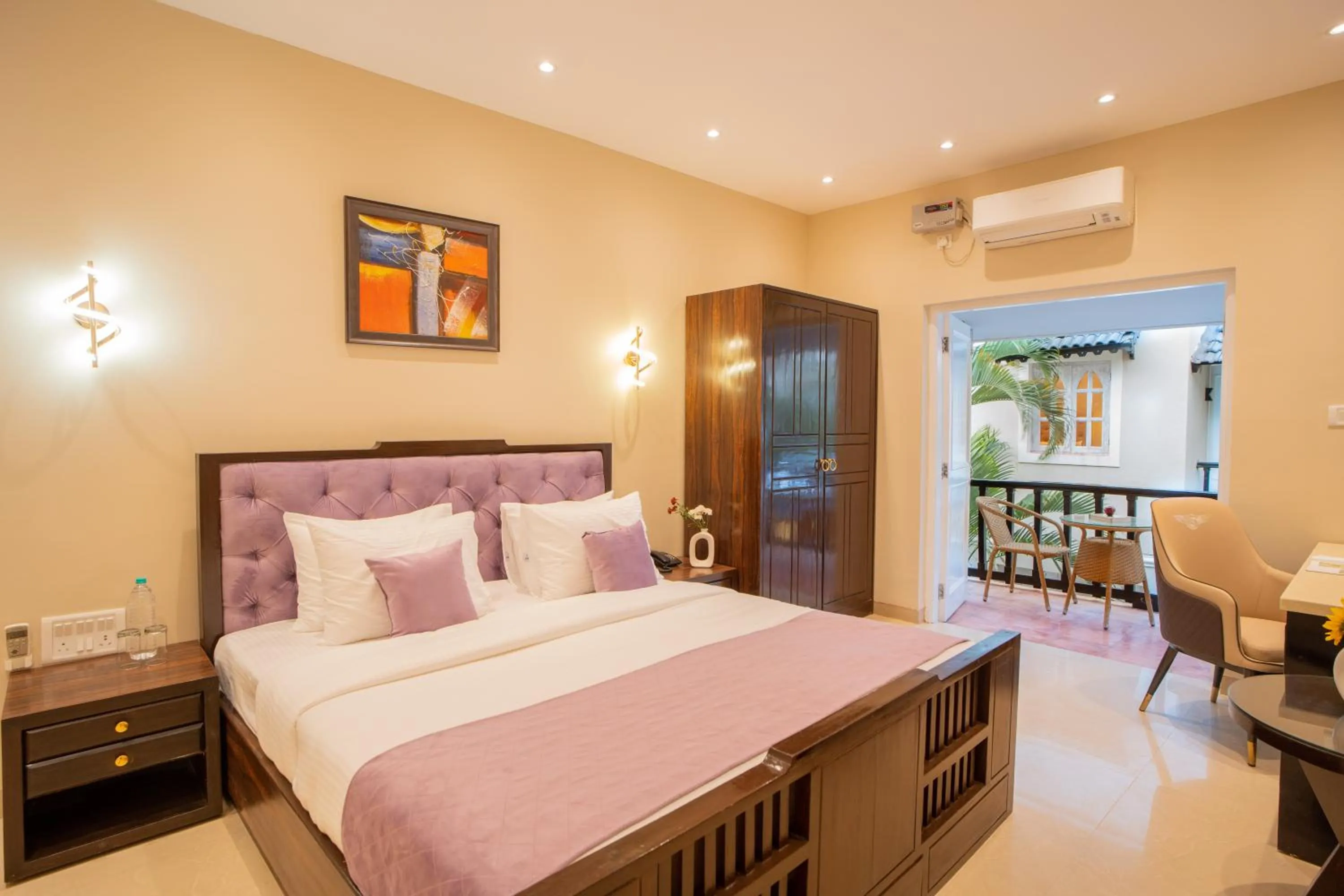 Bed in Emperor Ozran by Alaya Stays