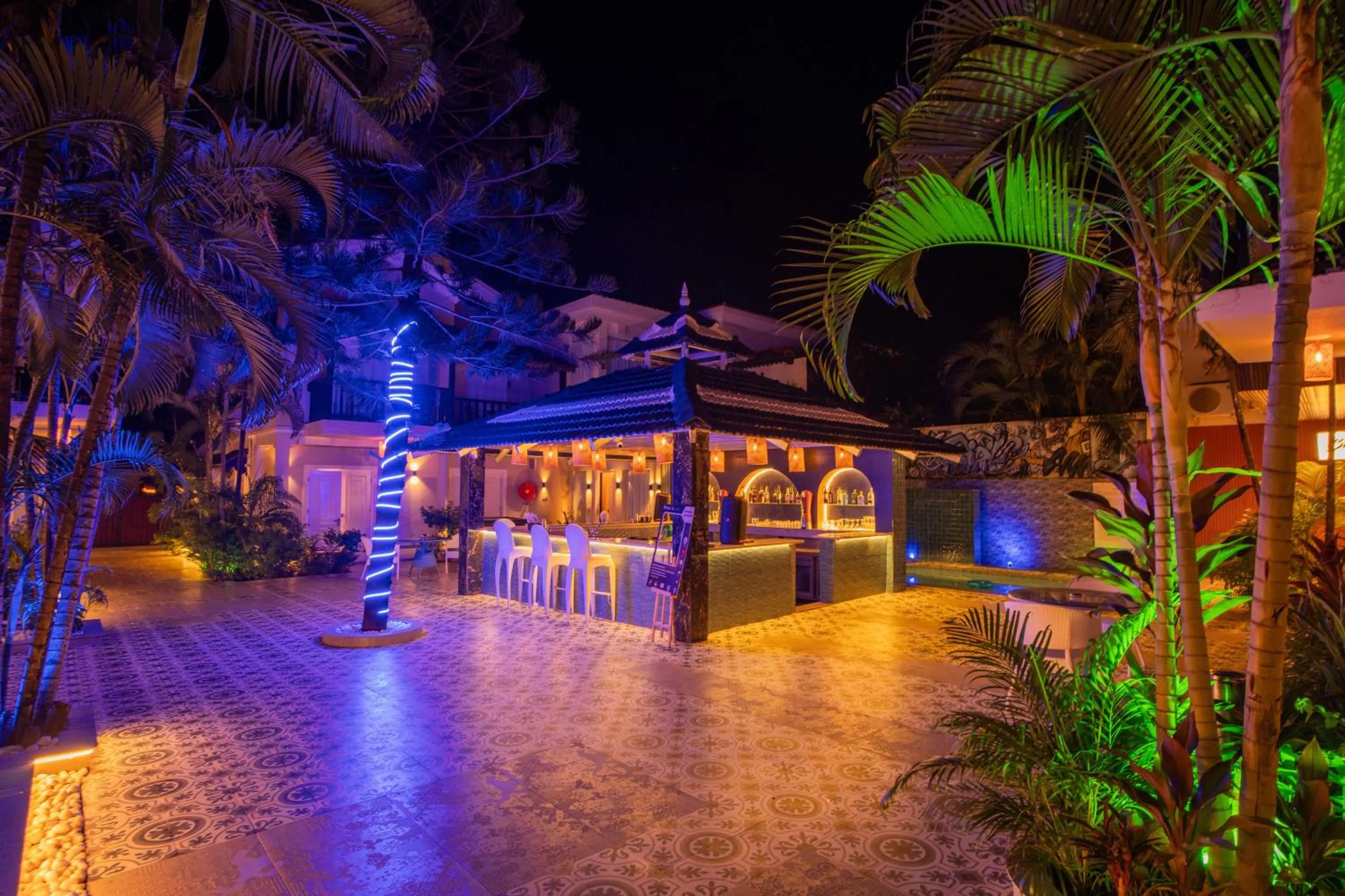 Patio in Emperor Ozran by Alaya Stays