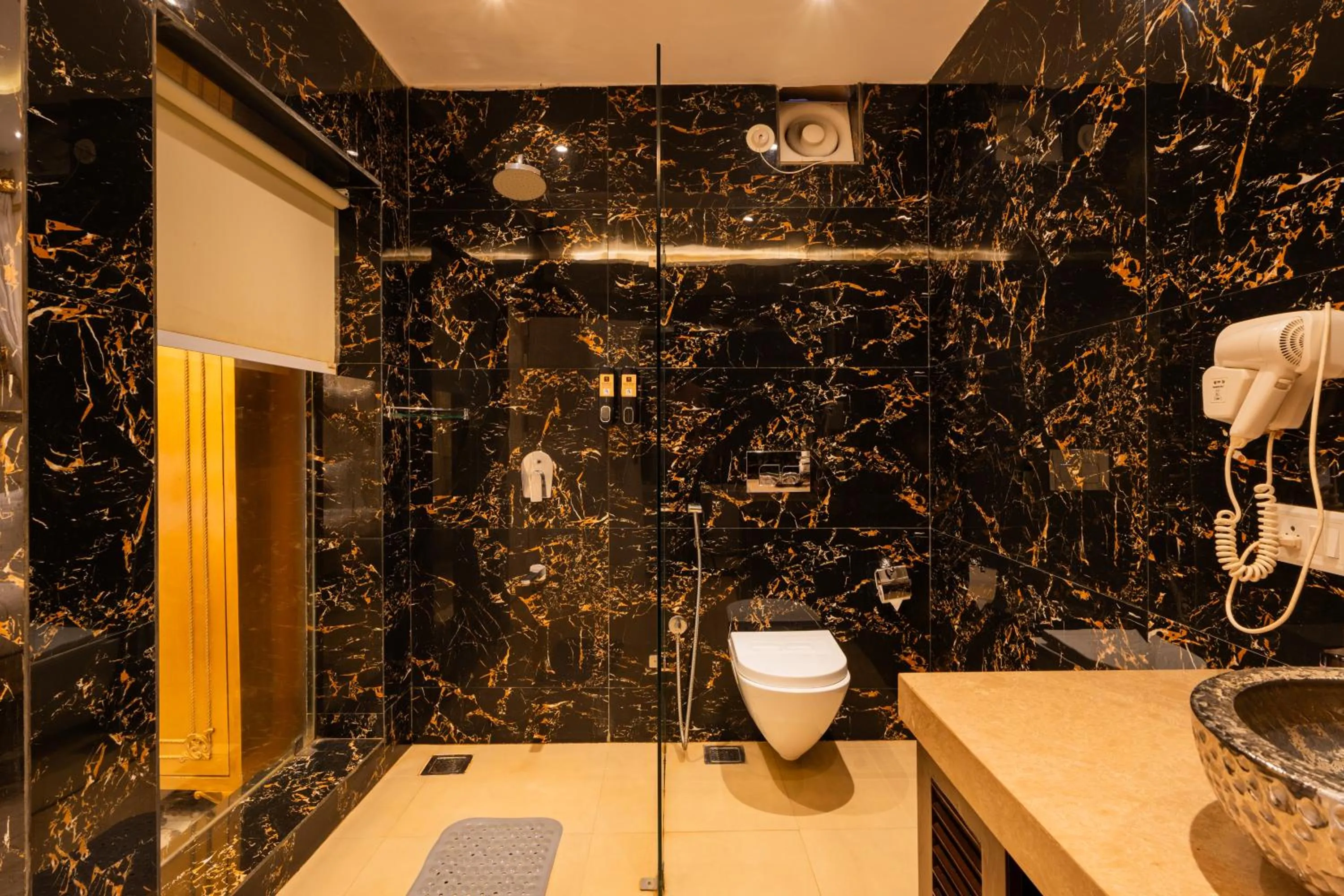 Shower in Emperor Ozran by Alaya Stays