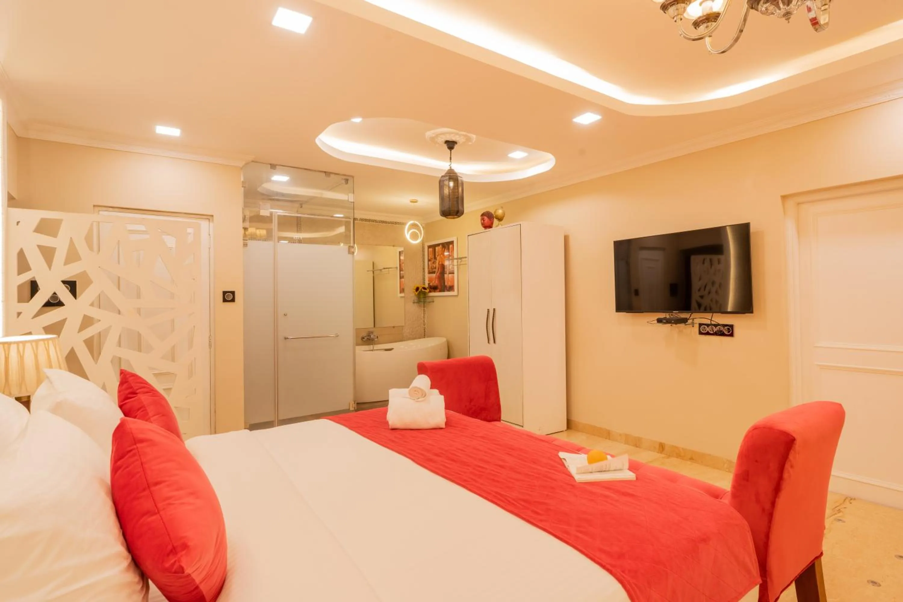 Bed in Emperor Ozran by Alaya Stays