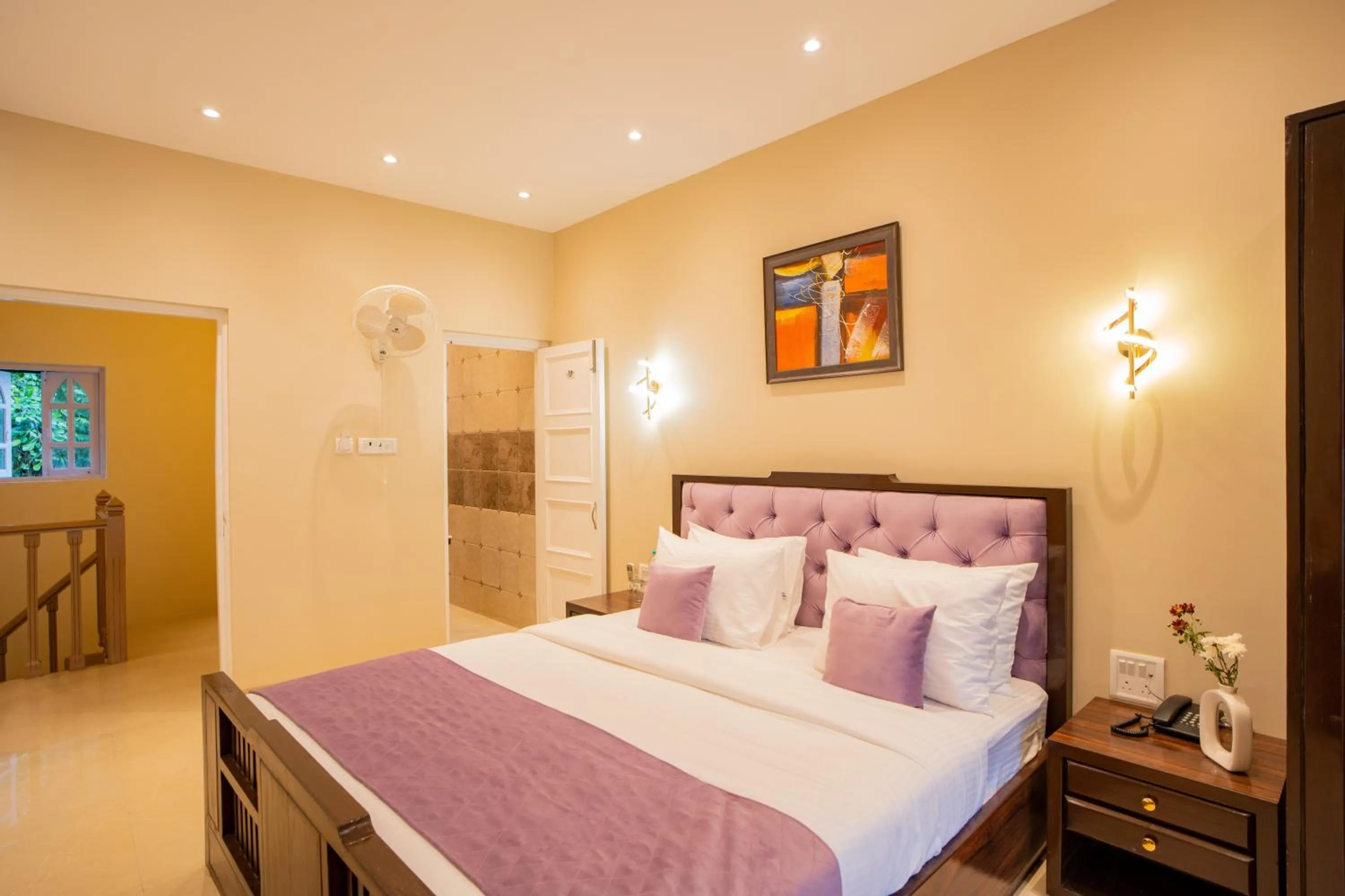 Bed in Emperor Ozran by Alaya Stays