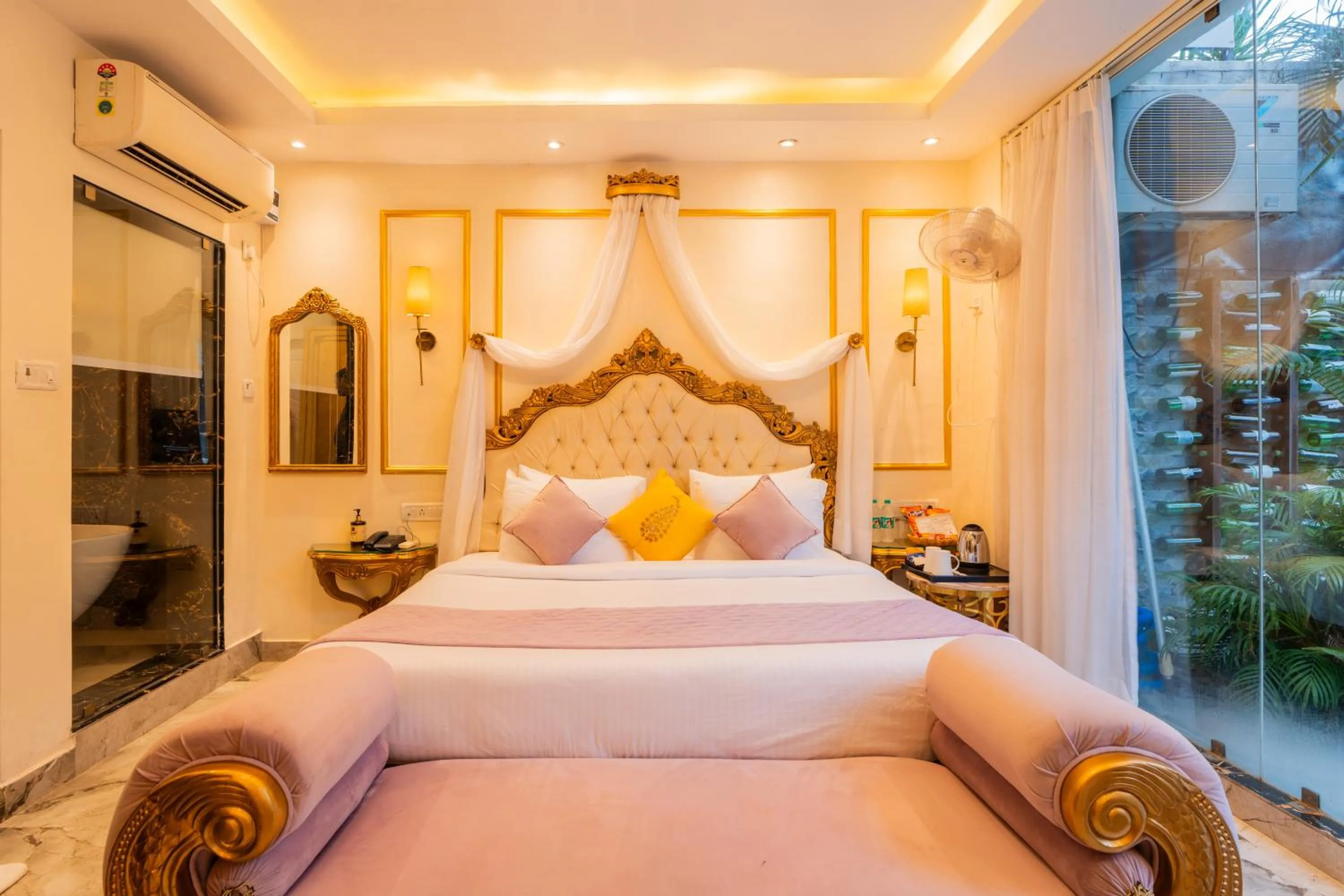 Bed in Emperor Ozran by Alaya Stays