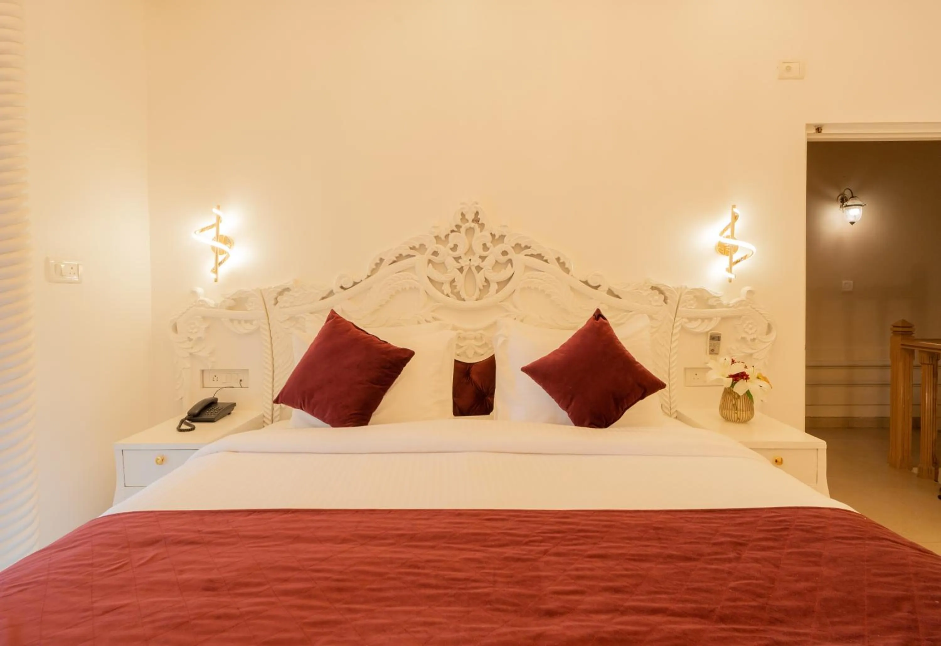 Bed in Emperor Ozran by Alaya Stays