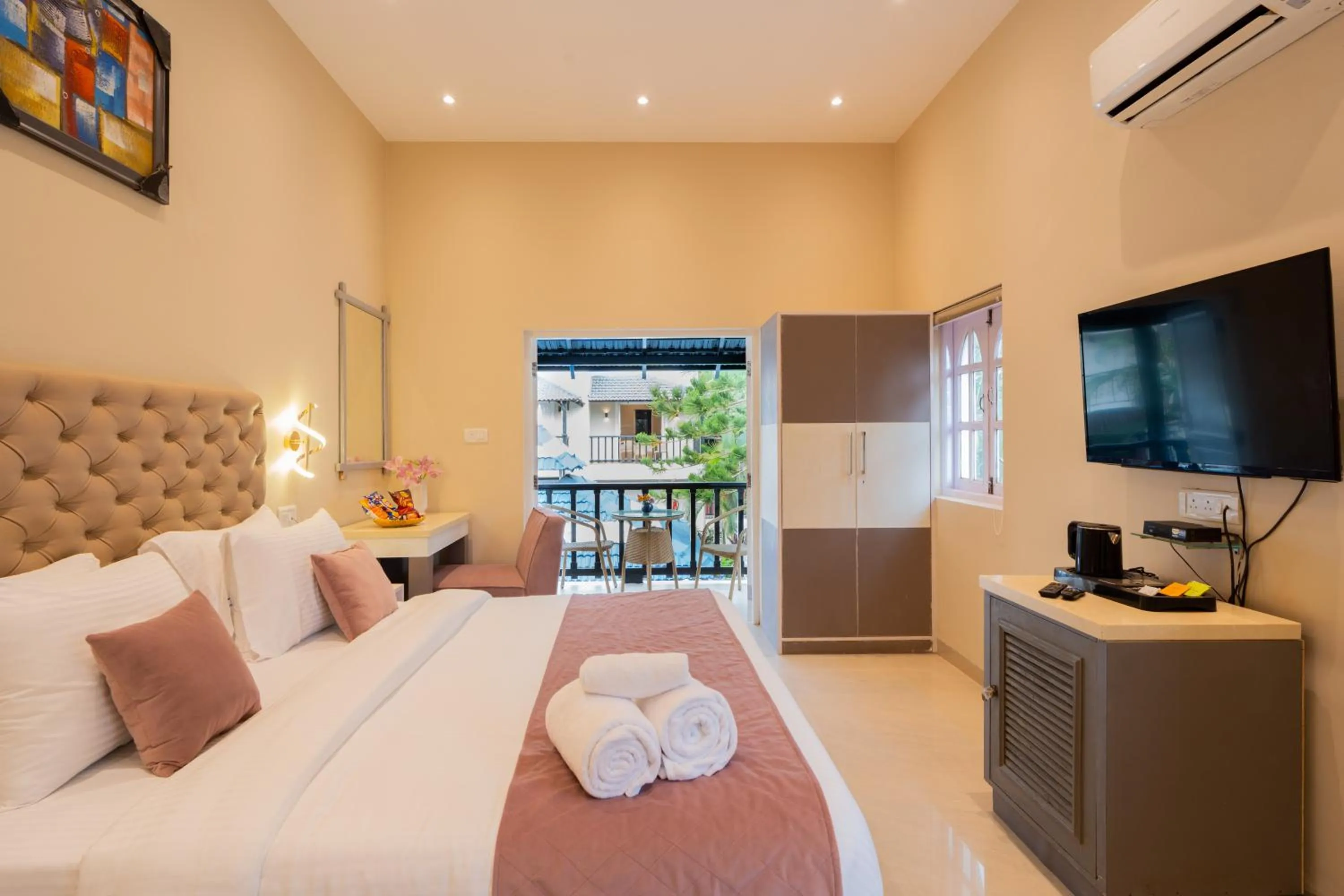 Bed in Emperor Ozran by Alaya Stays