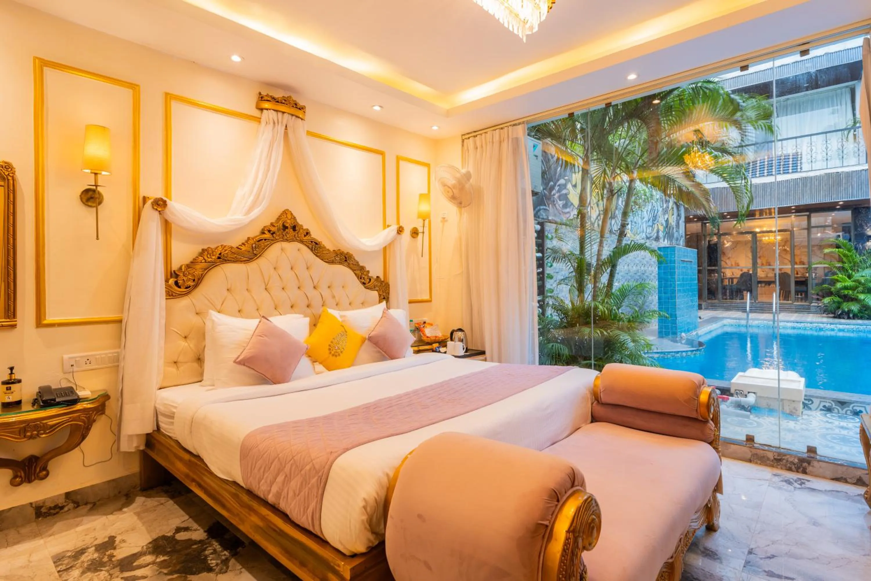 Bed in Emperor Ozran by Alaya Stays