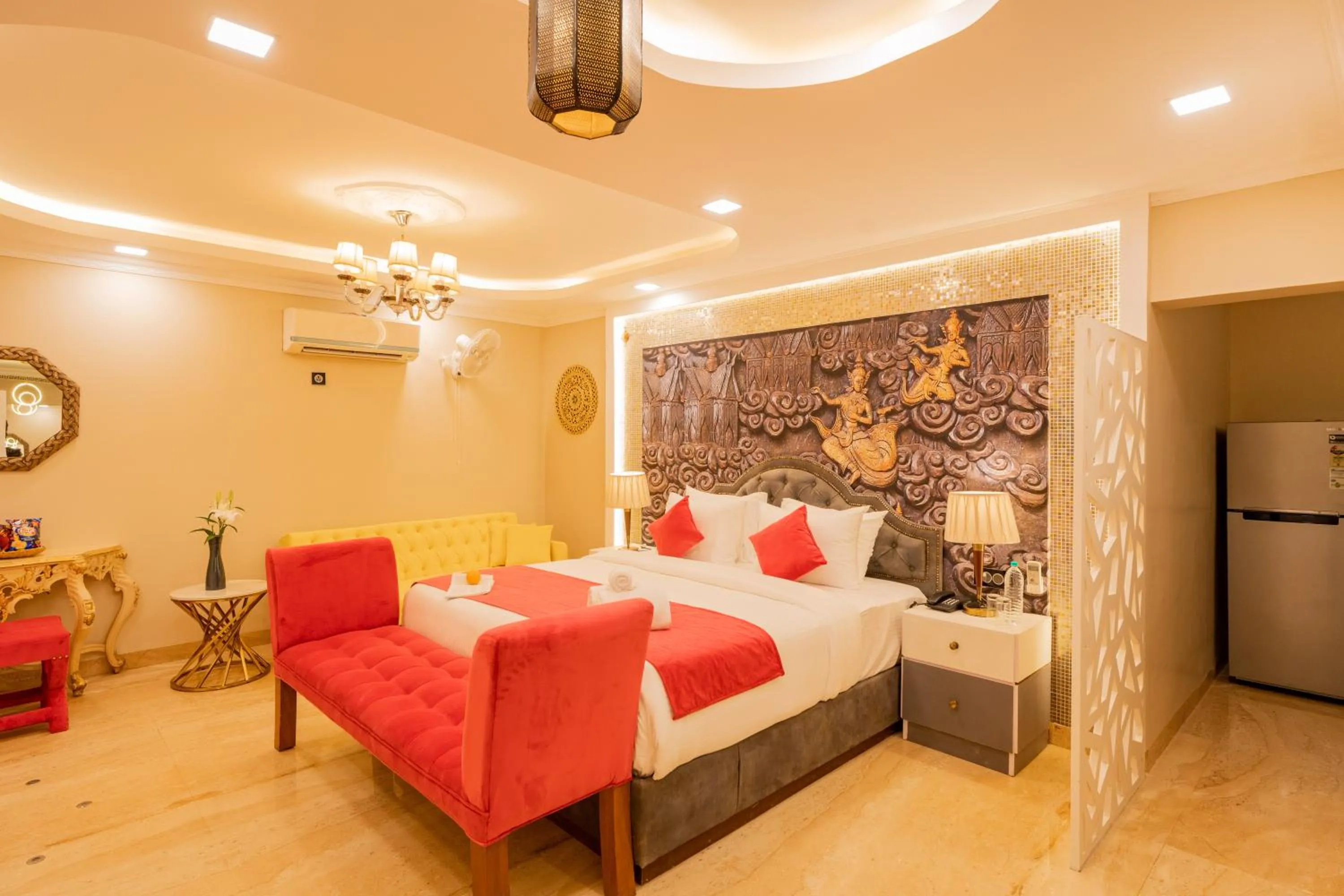 Bed in Emperor Ozran by Alaya Stays