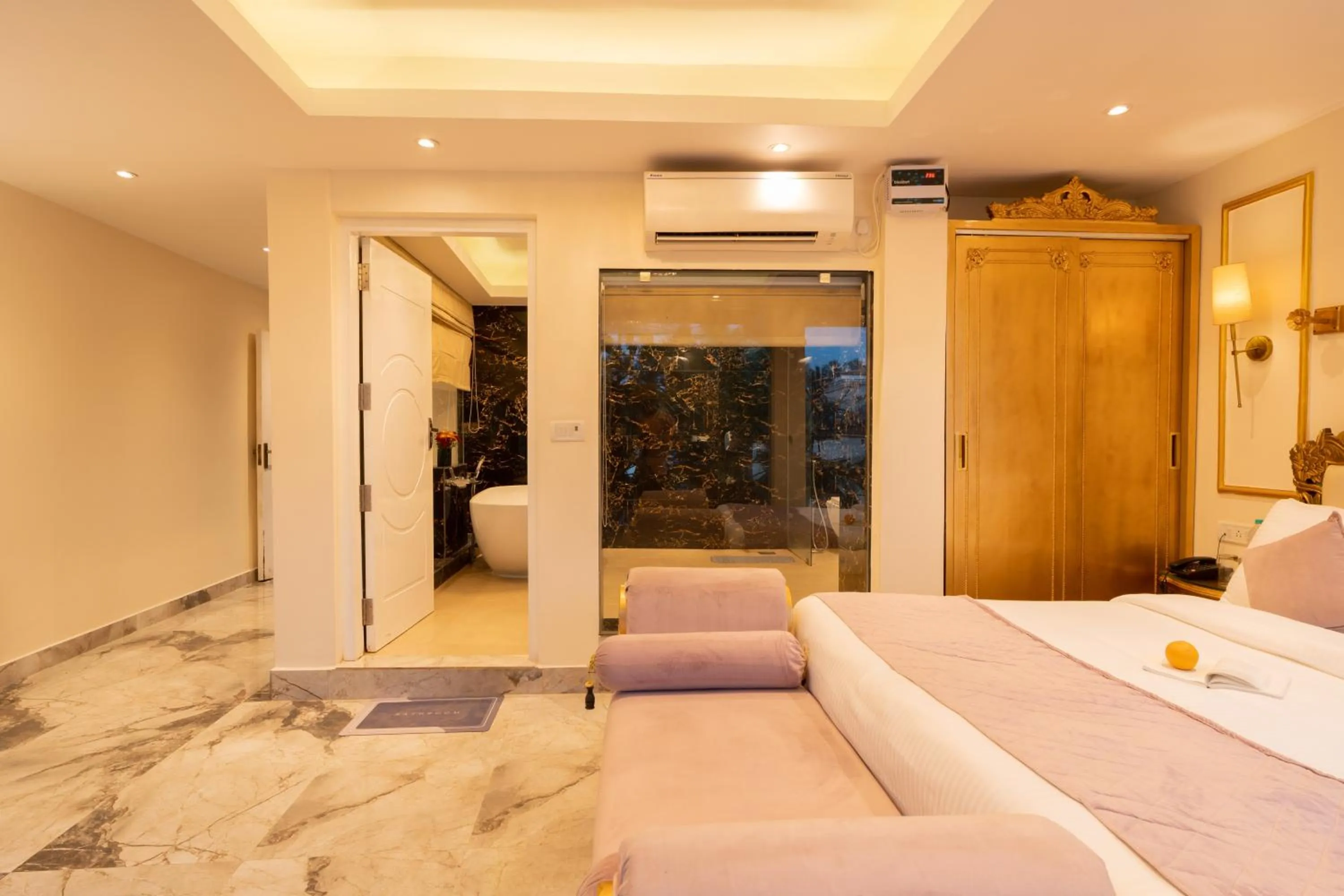 Bed in Emperor Ozran by Alaya Stays