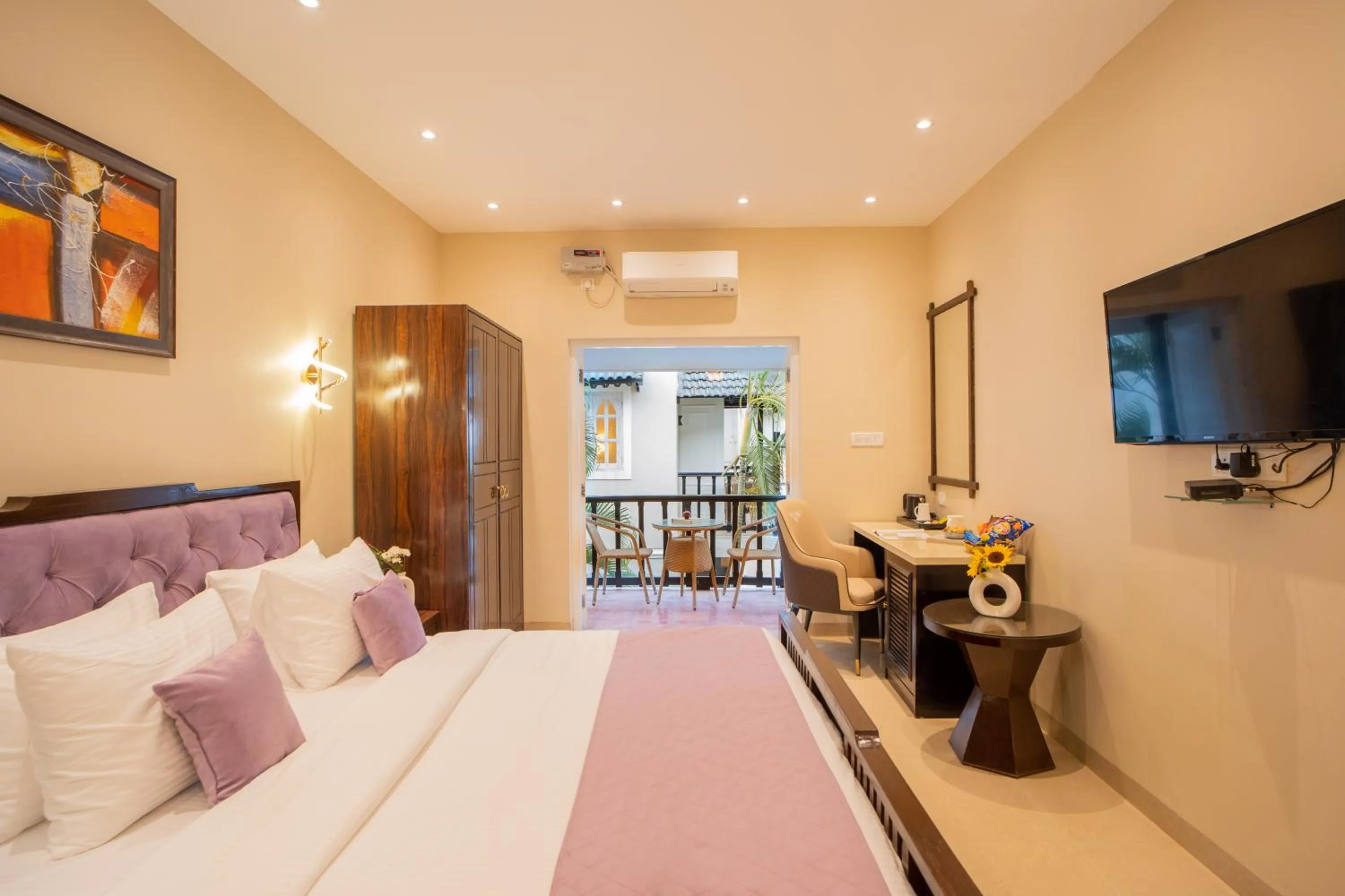 Bed in Emperor Ozran by Alaya Stays