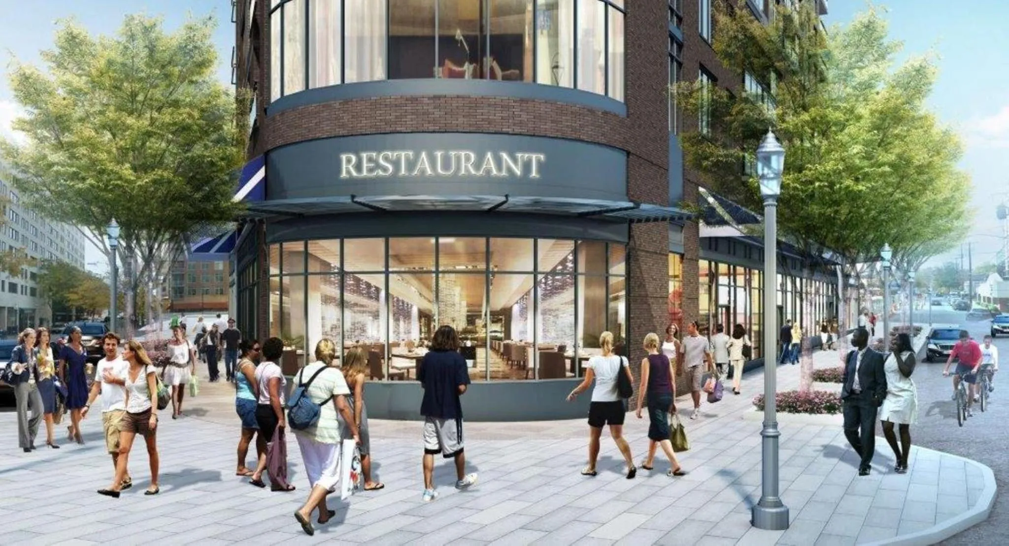 Property building in Global Luxury Suites Bethesda Chevy Chase