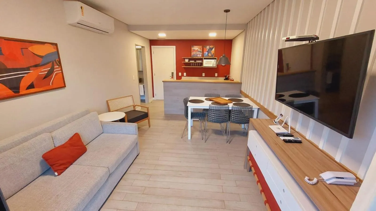 Living room in Hotel do Bosque Eco Resort