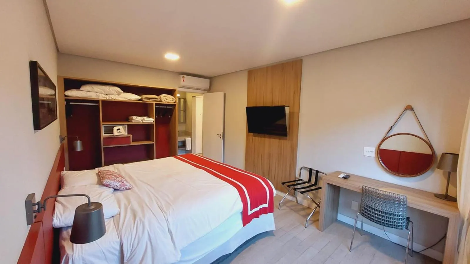 Bedroom in Hotel do Bosque Eco Resort