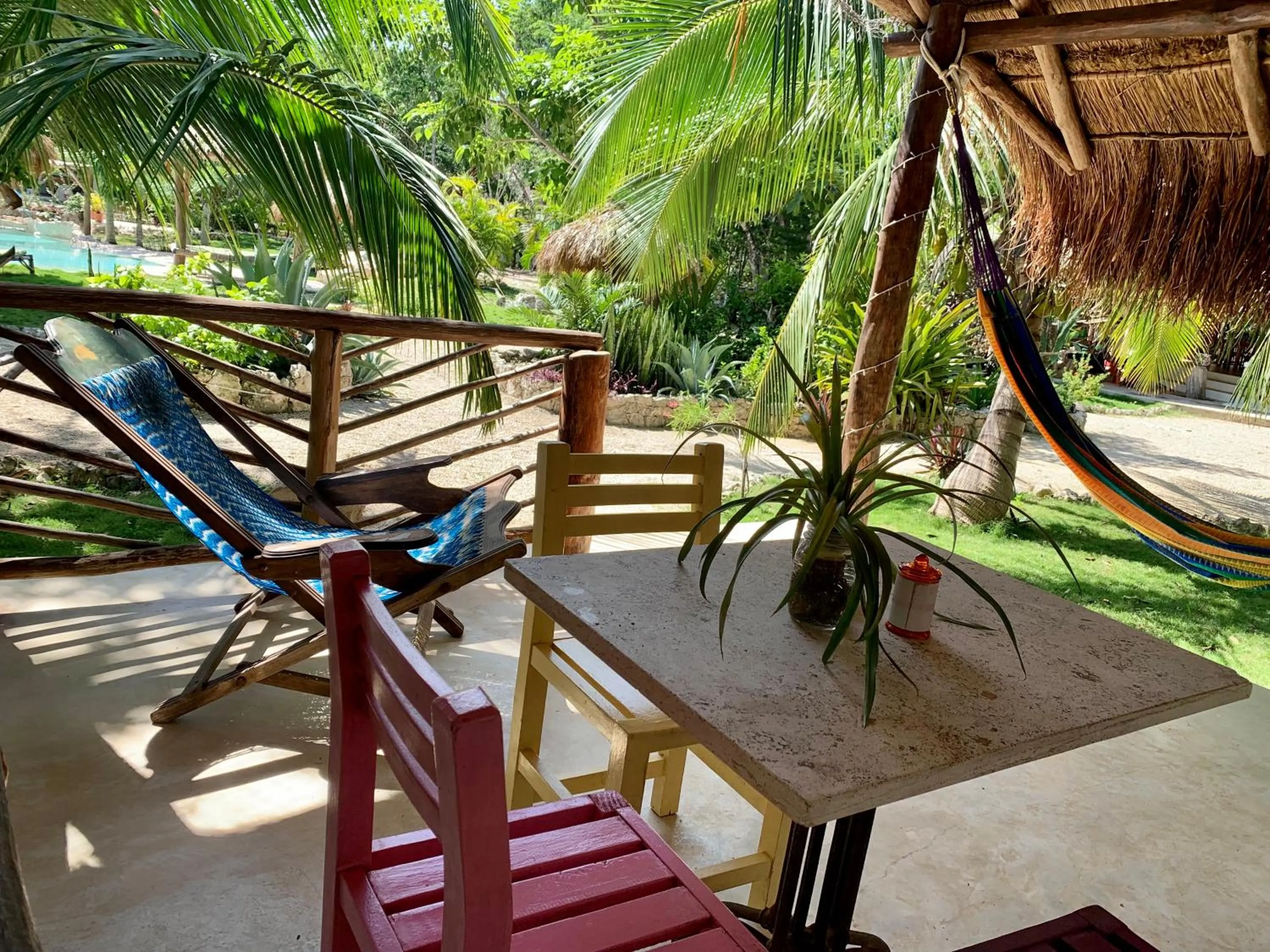 Patio in Villa Morena Boutique Hotel Ecoliving