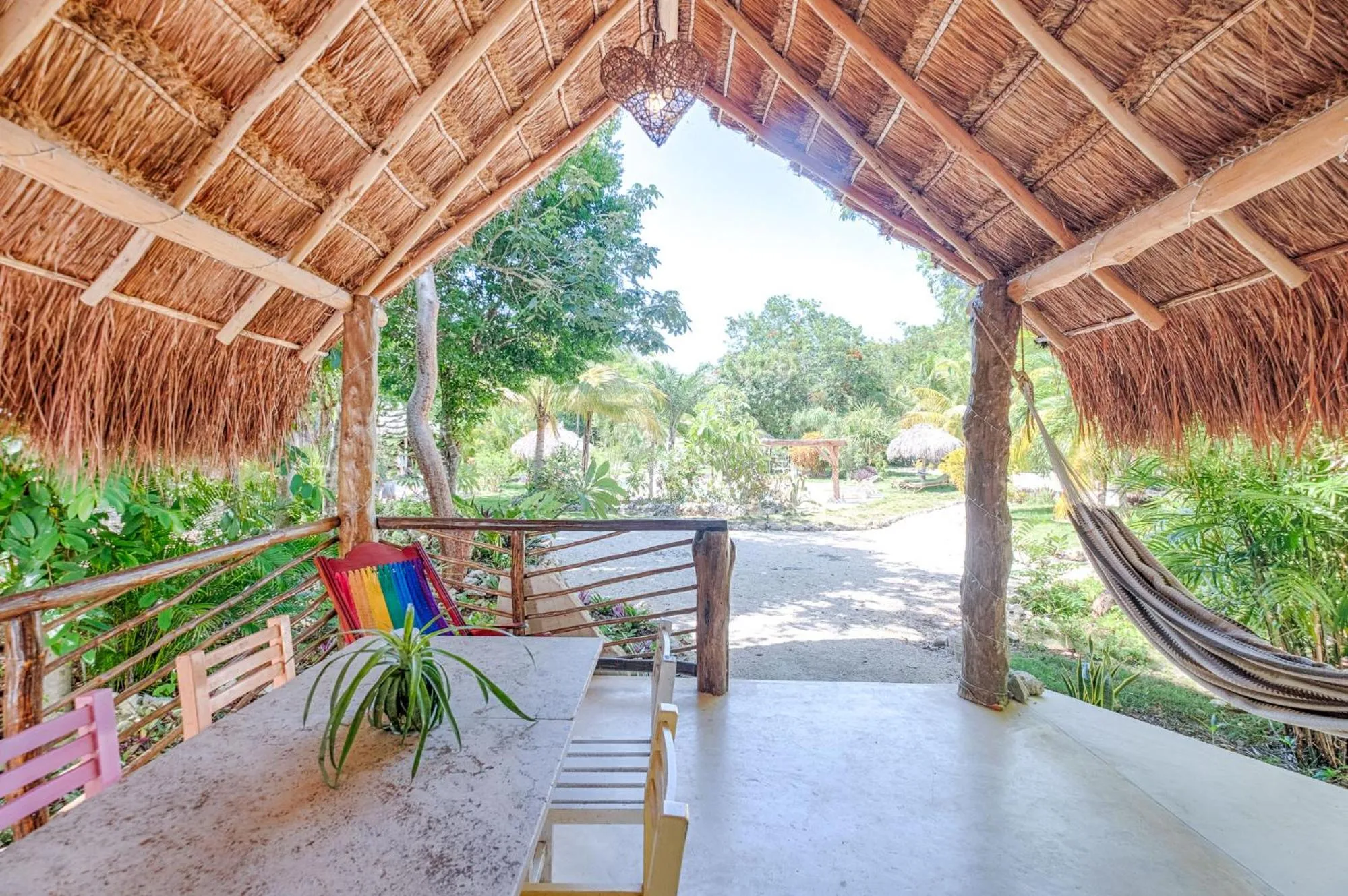 Patio in Villa Morena Boutique Hotel Ecoliving