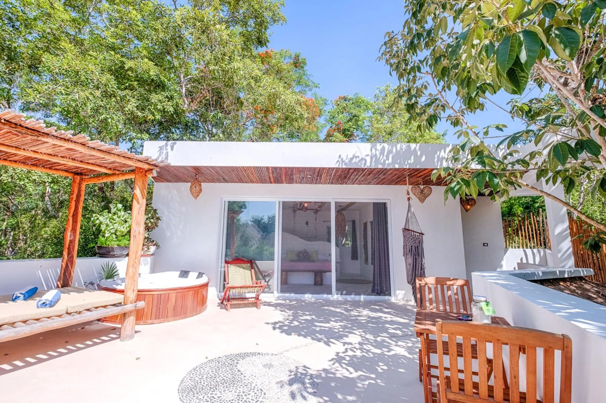 Balcony/Terrace in Villa Morena Boutique Hotel Ecoliving