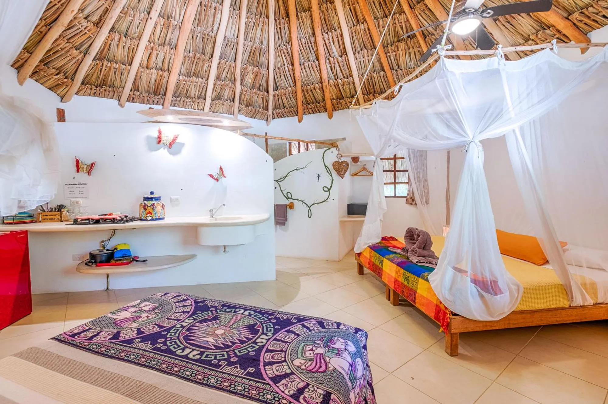 Photo of the whole room, Bed in Villa Morena Boutique Hotel Ecoliving