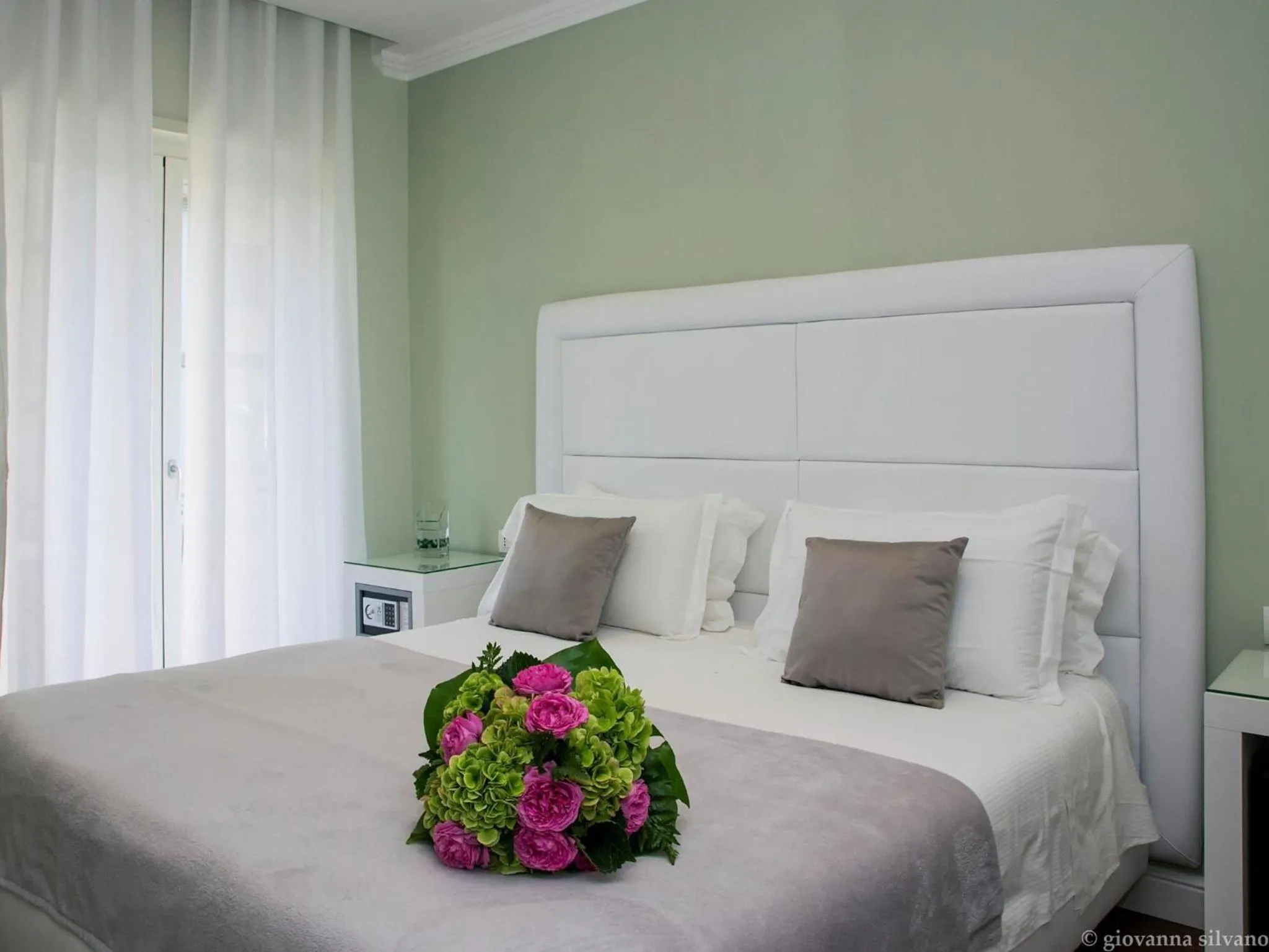 Bed in Bougainvillea Relais