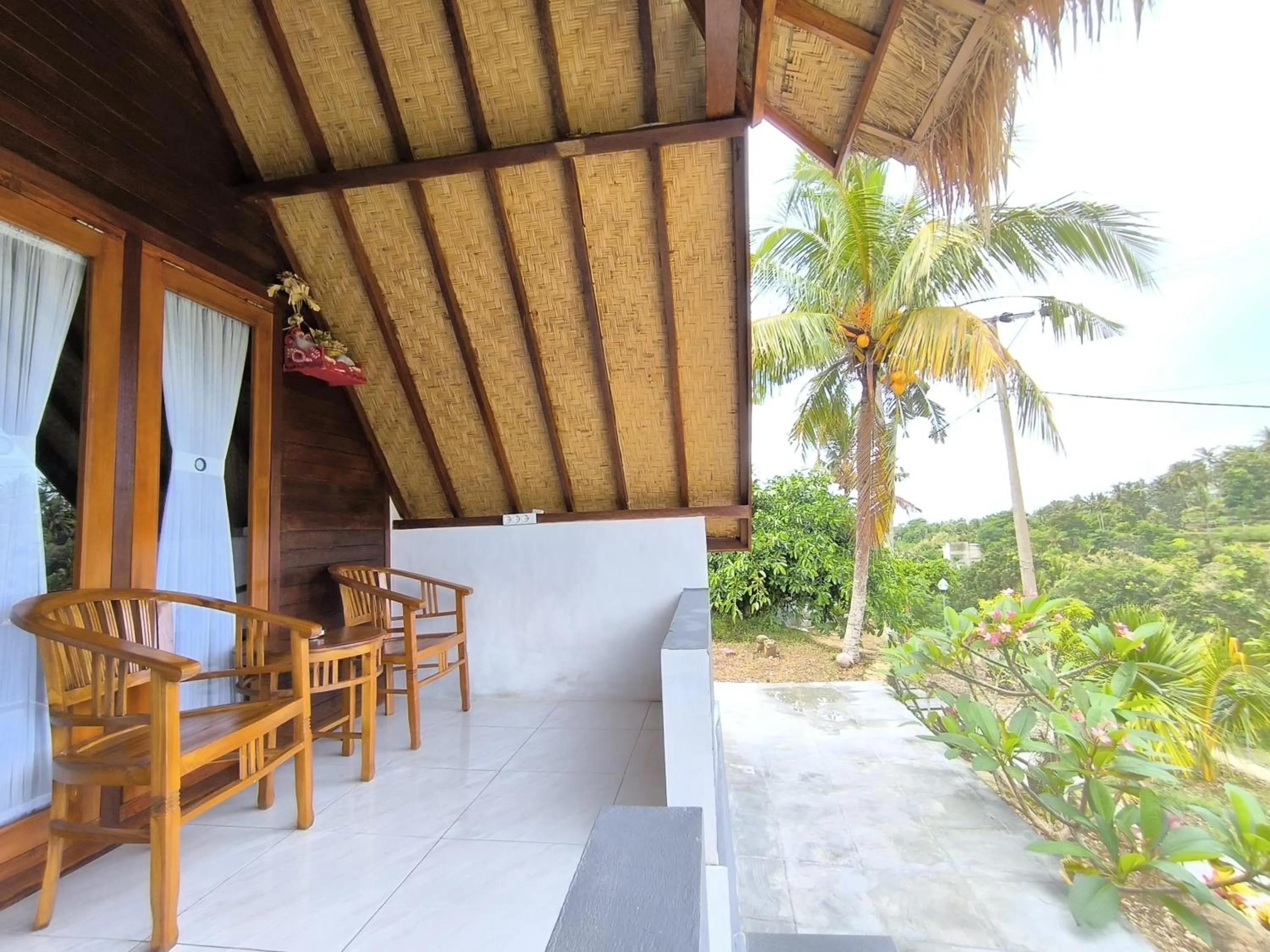 Balcony/Terrace in Sun Grace Penida Cottage