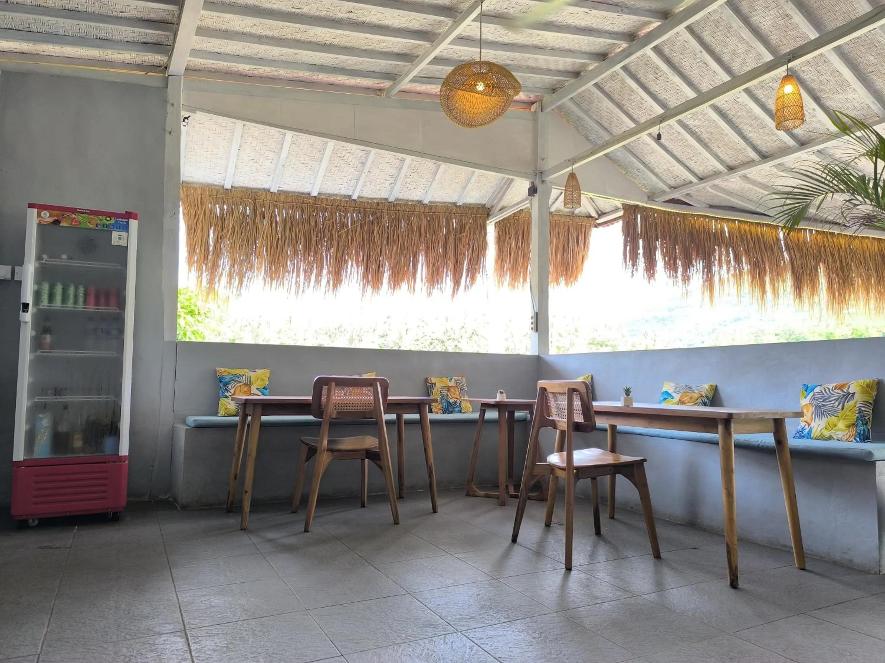 Seating area in Sun Grace Penida Cottage