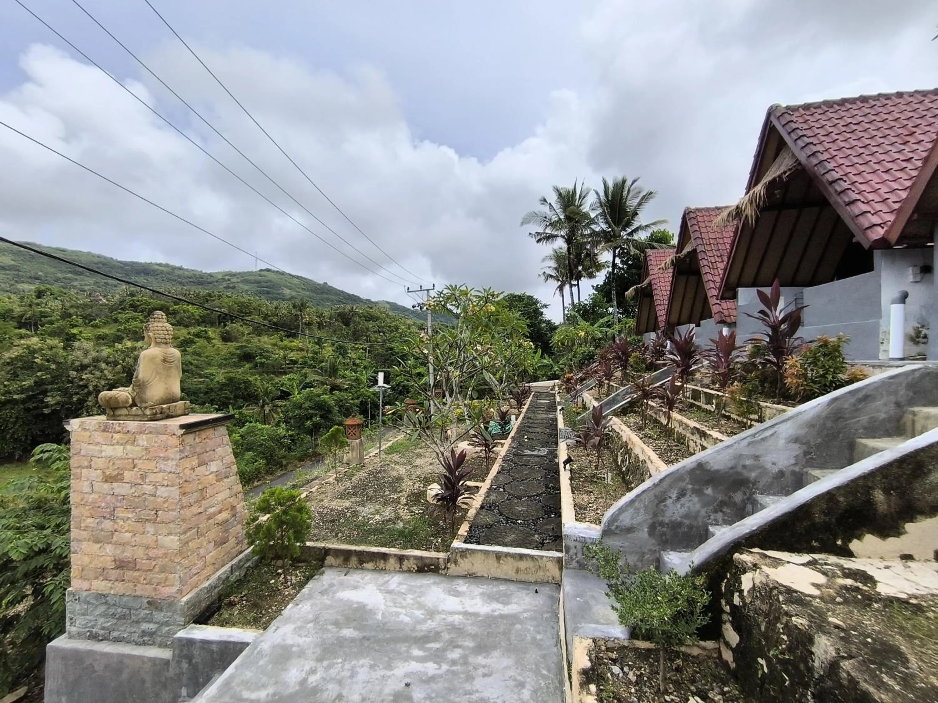 Landmark view in Sun Grace Penida Cottage