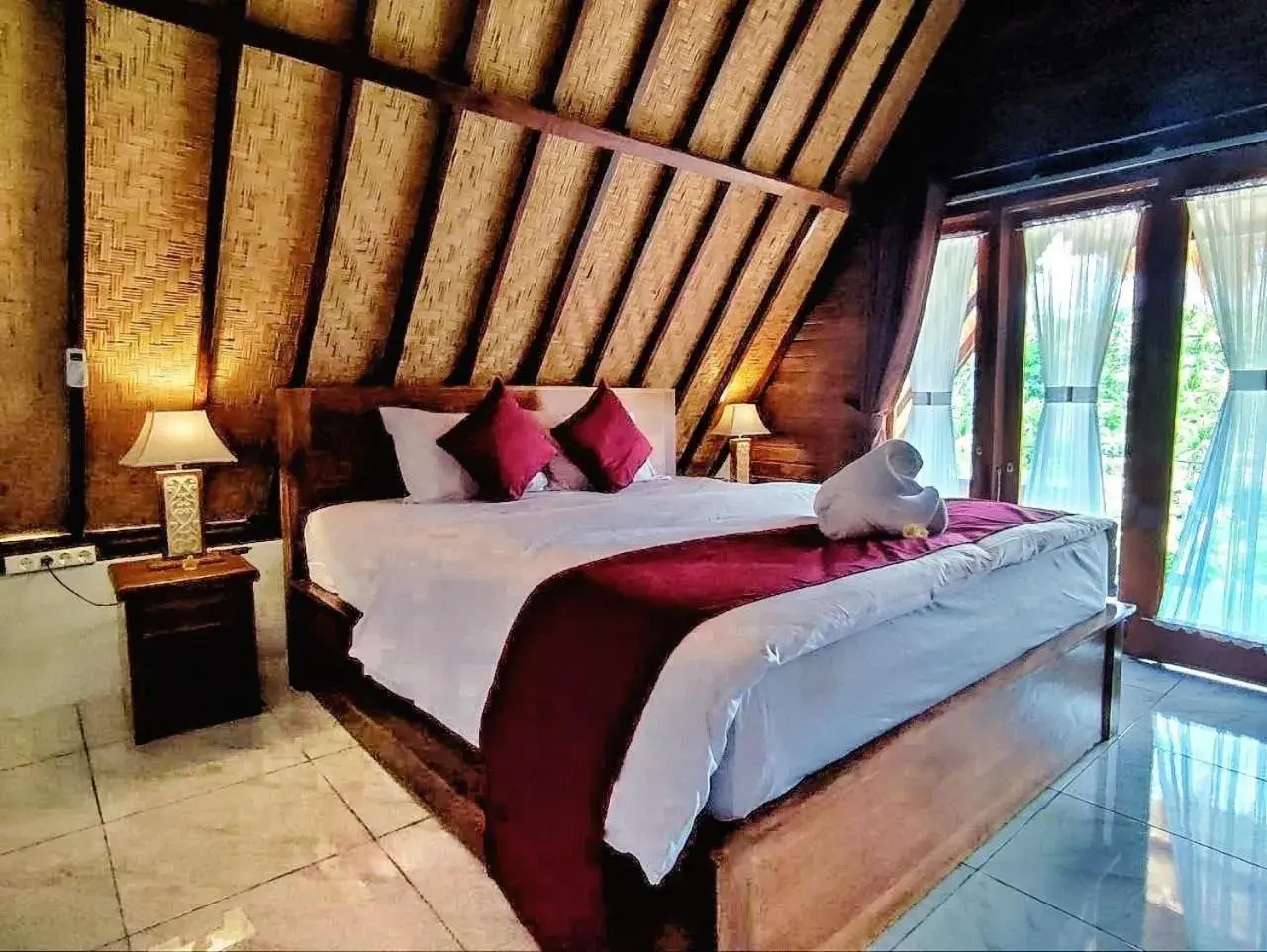 Double Room in Sun Grace Penida Cottage Double Room in Sun Grace Penida Cottage