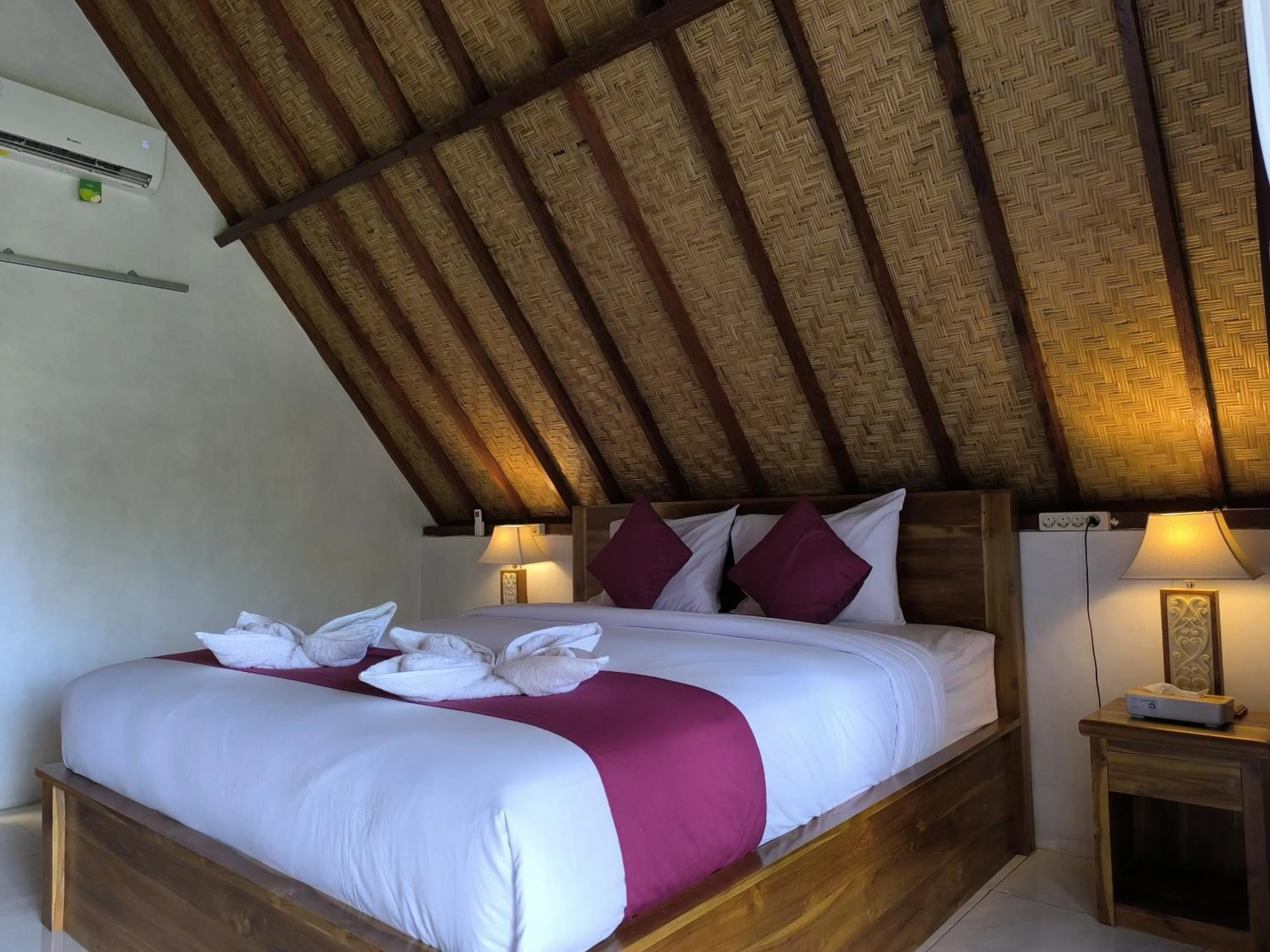 Bed in Sun Grace Penida Cottage