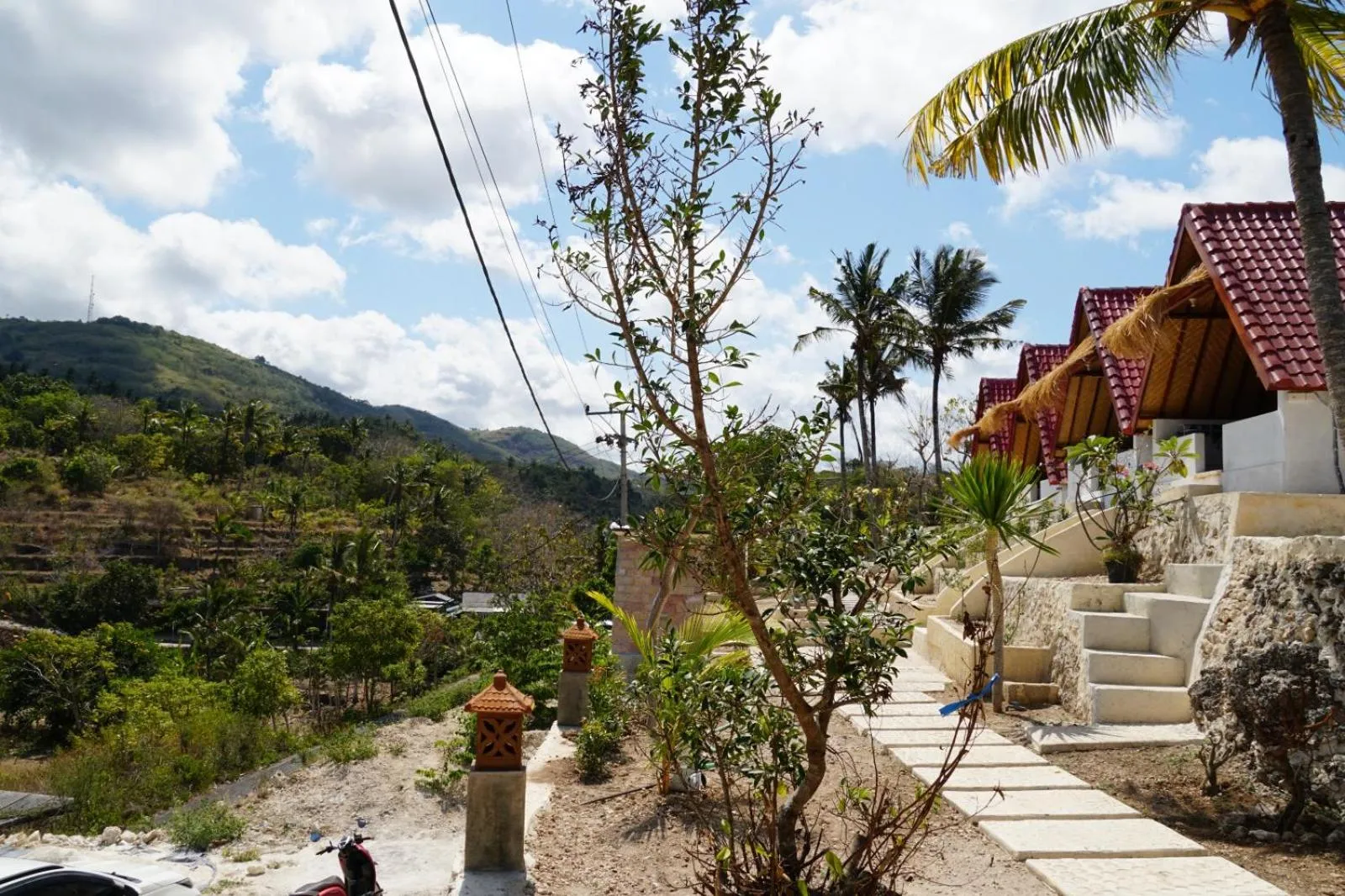 Facade/entrance in Sun Grace Penida Cottage