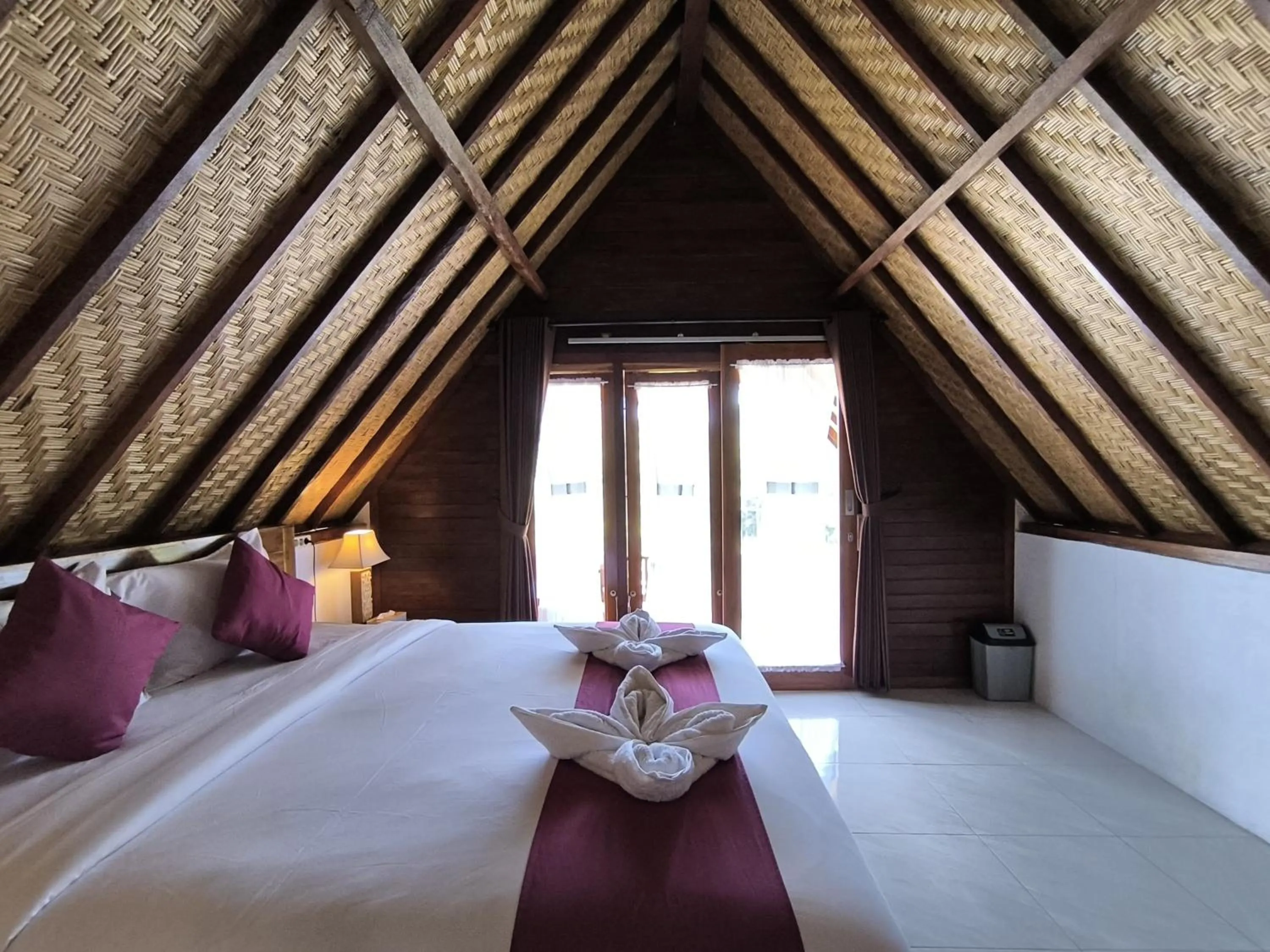 Bed in Sun Grace Penida Cottage