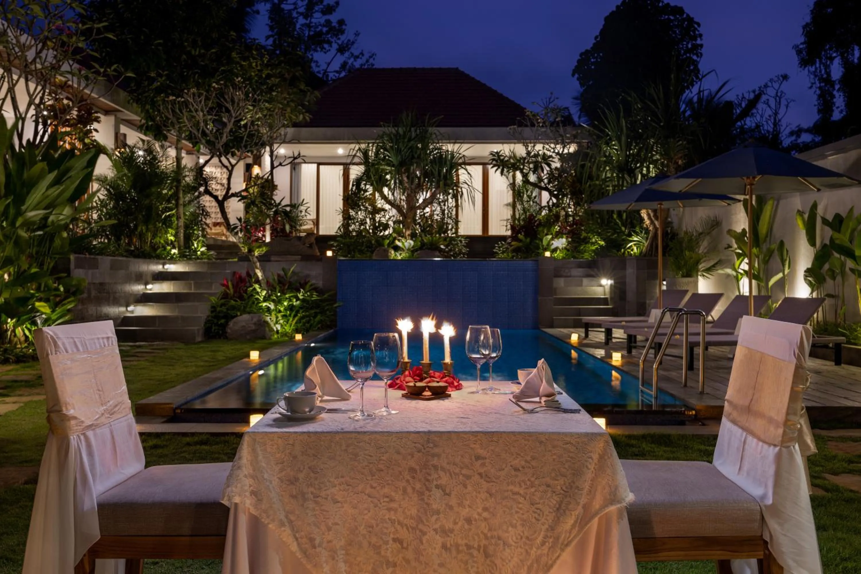 Night in Bhumi Sangtu Ubud