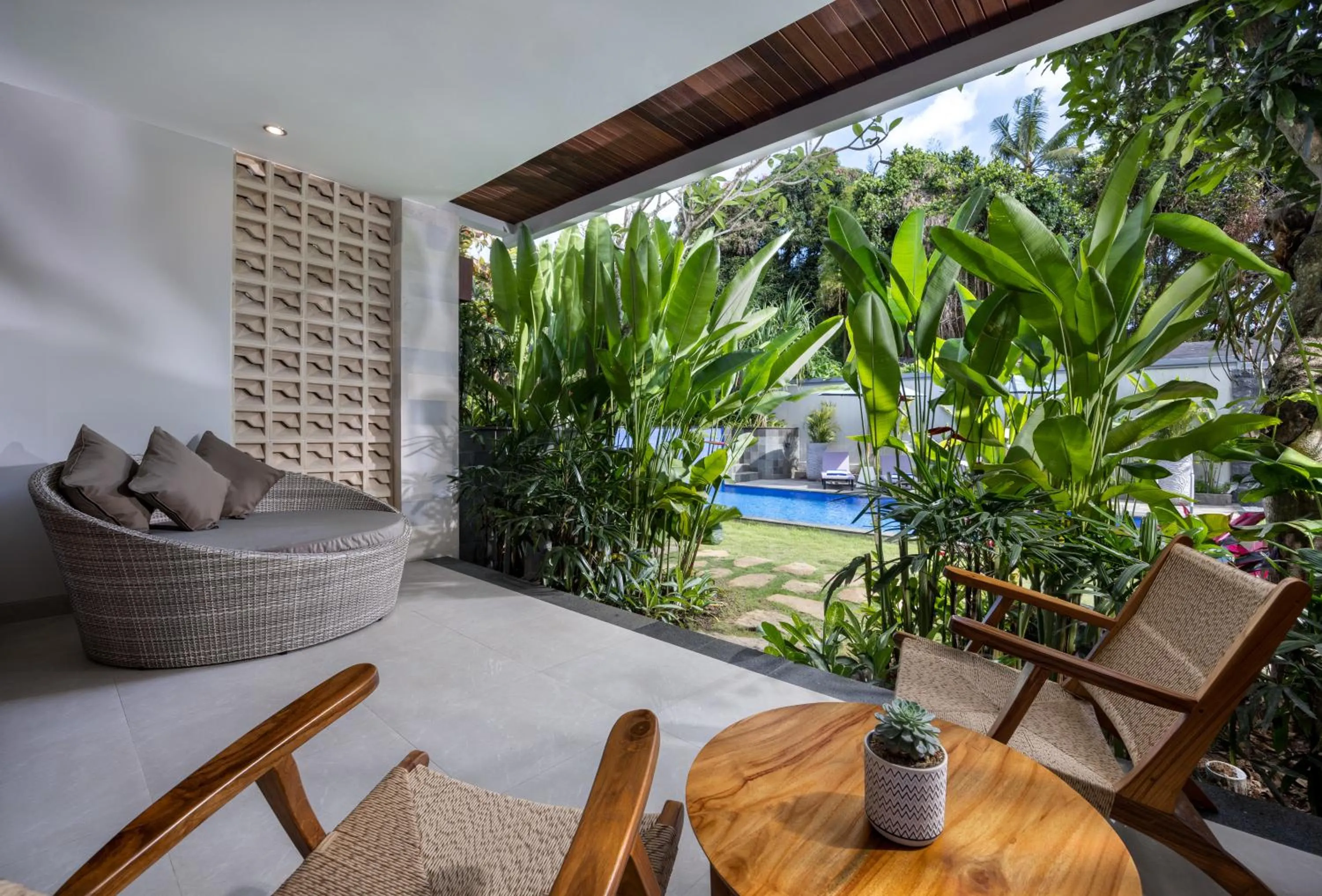 Balcony/Terrace in Bhumi Sangtu Ubud