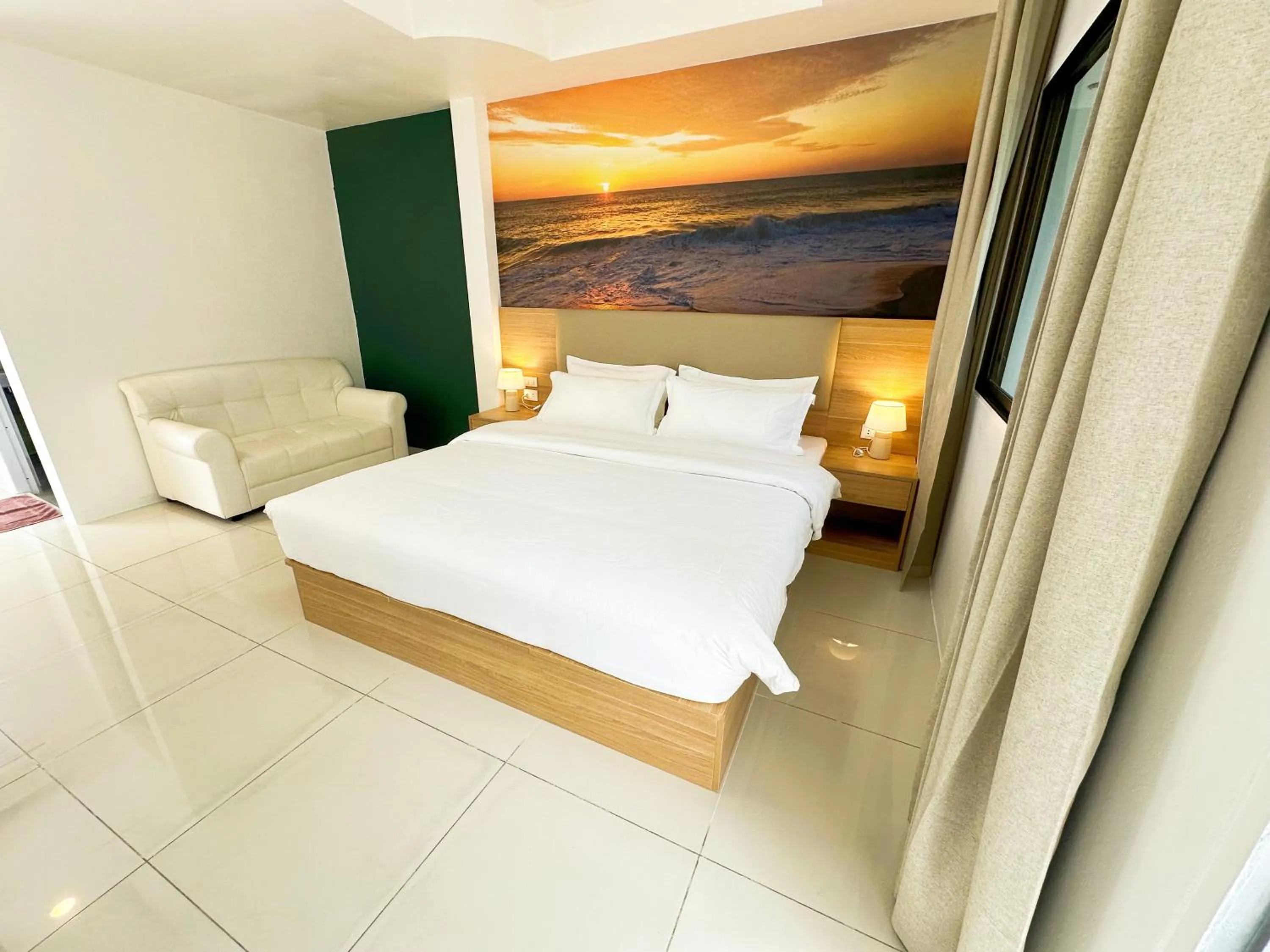 Bed in The coconut nanai resort