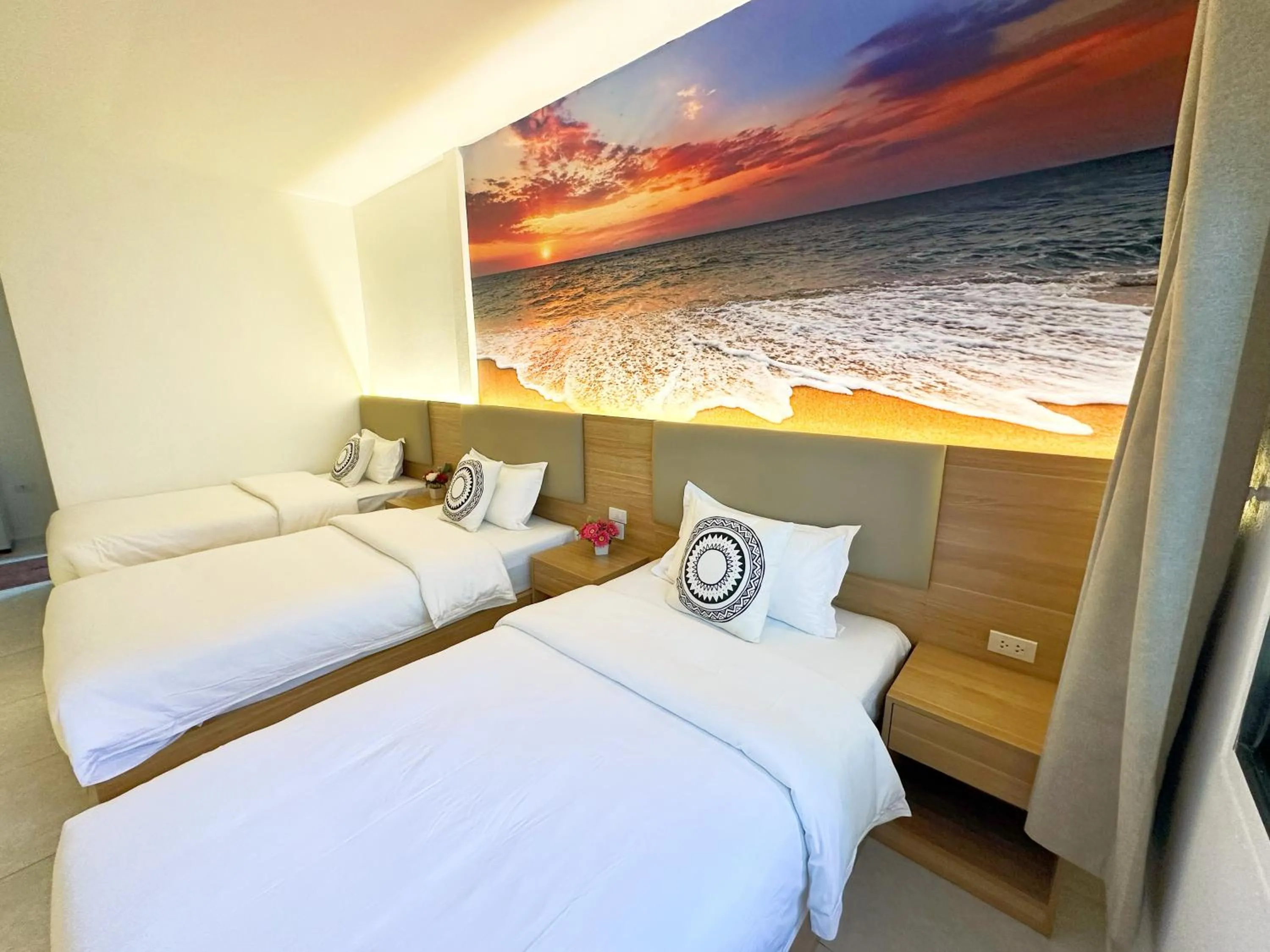 Bed in The coconut nanai resort