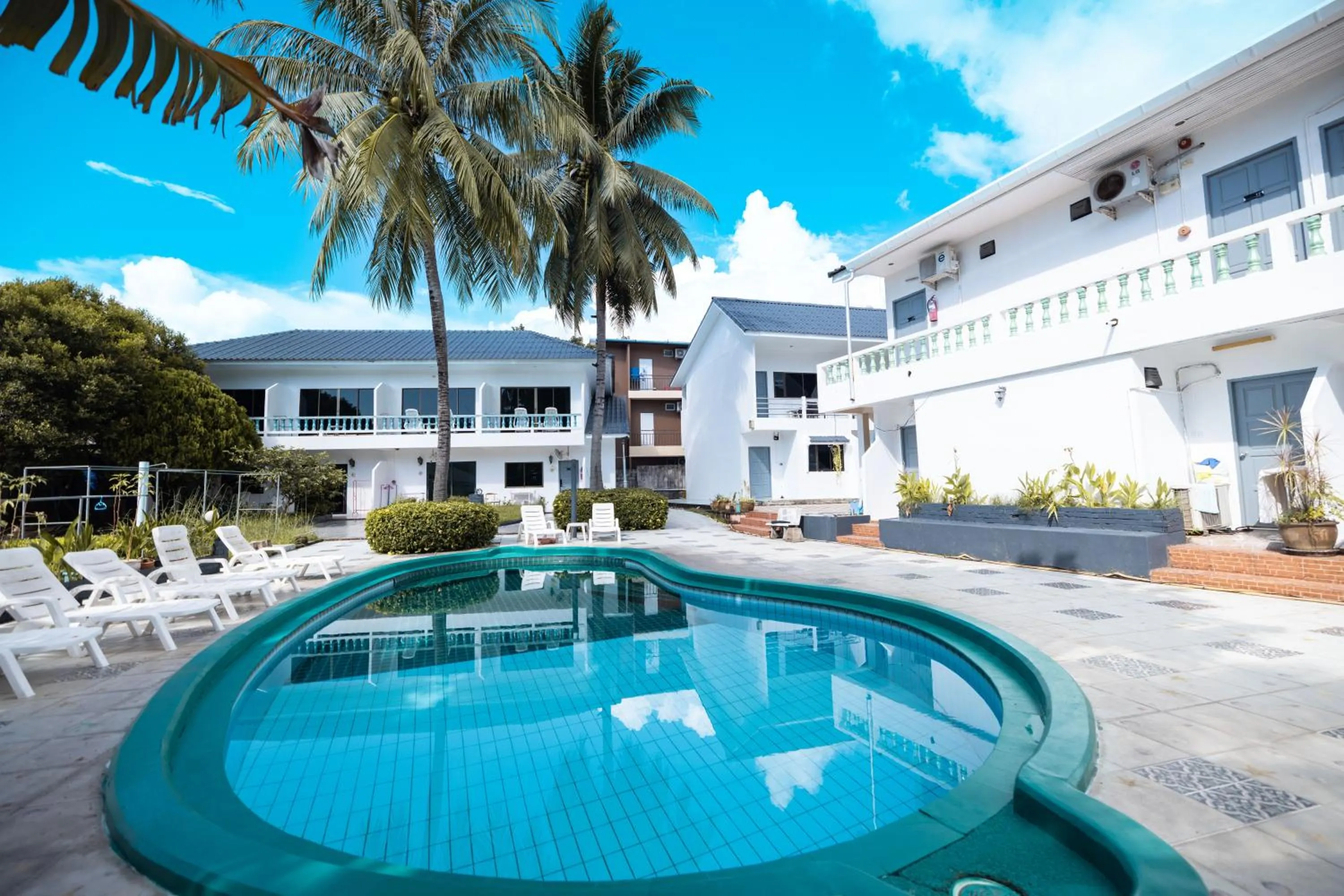 Pool view in The coconut nanai resort