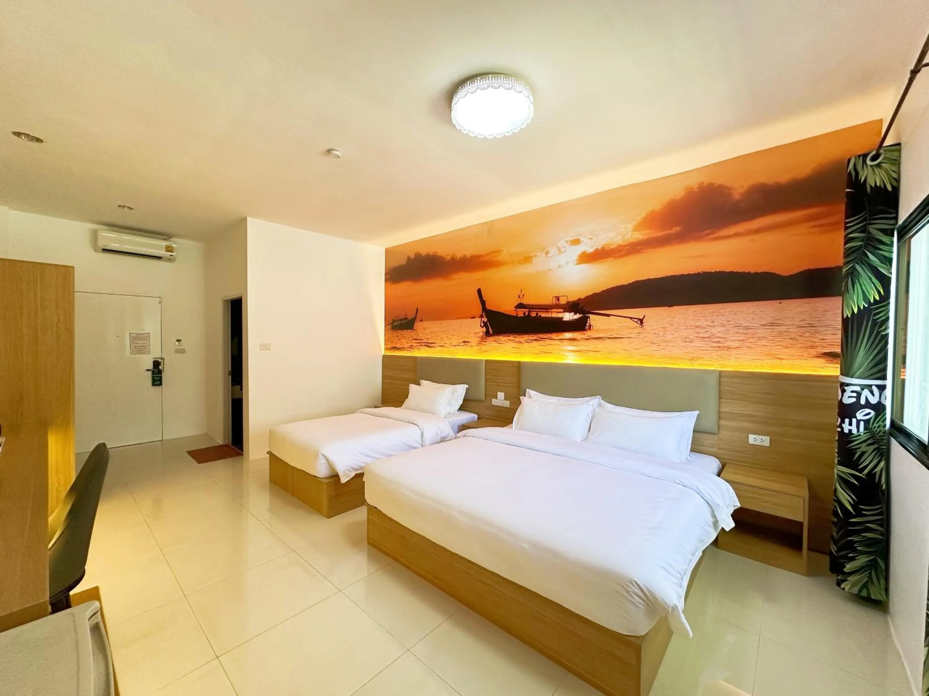 Bed in The coconut nanai resort