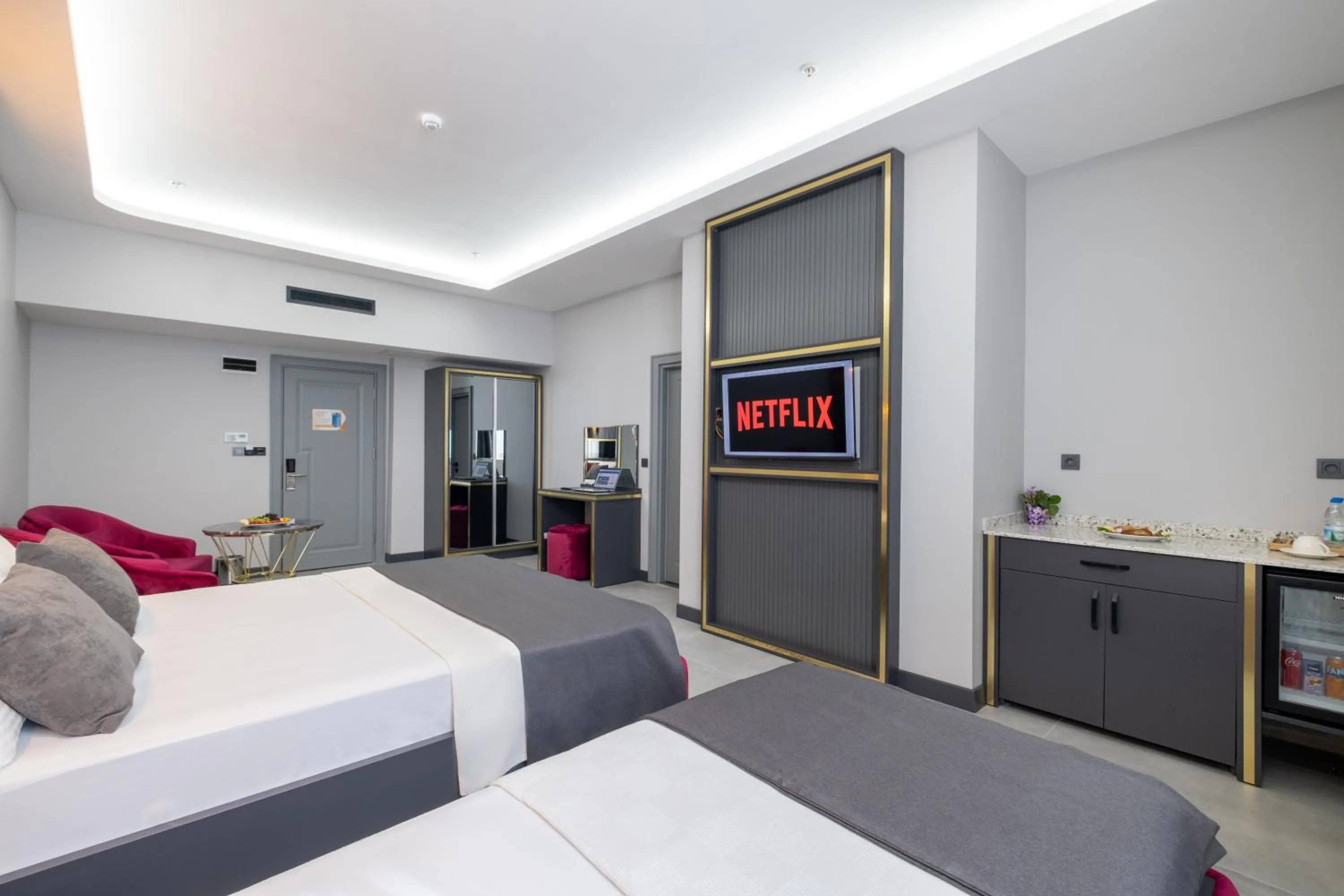 Bed in 216 Prestige Hotel