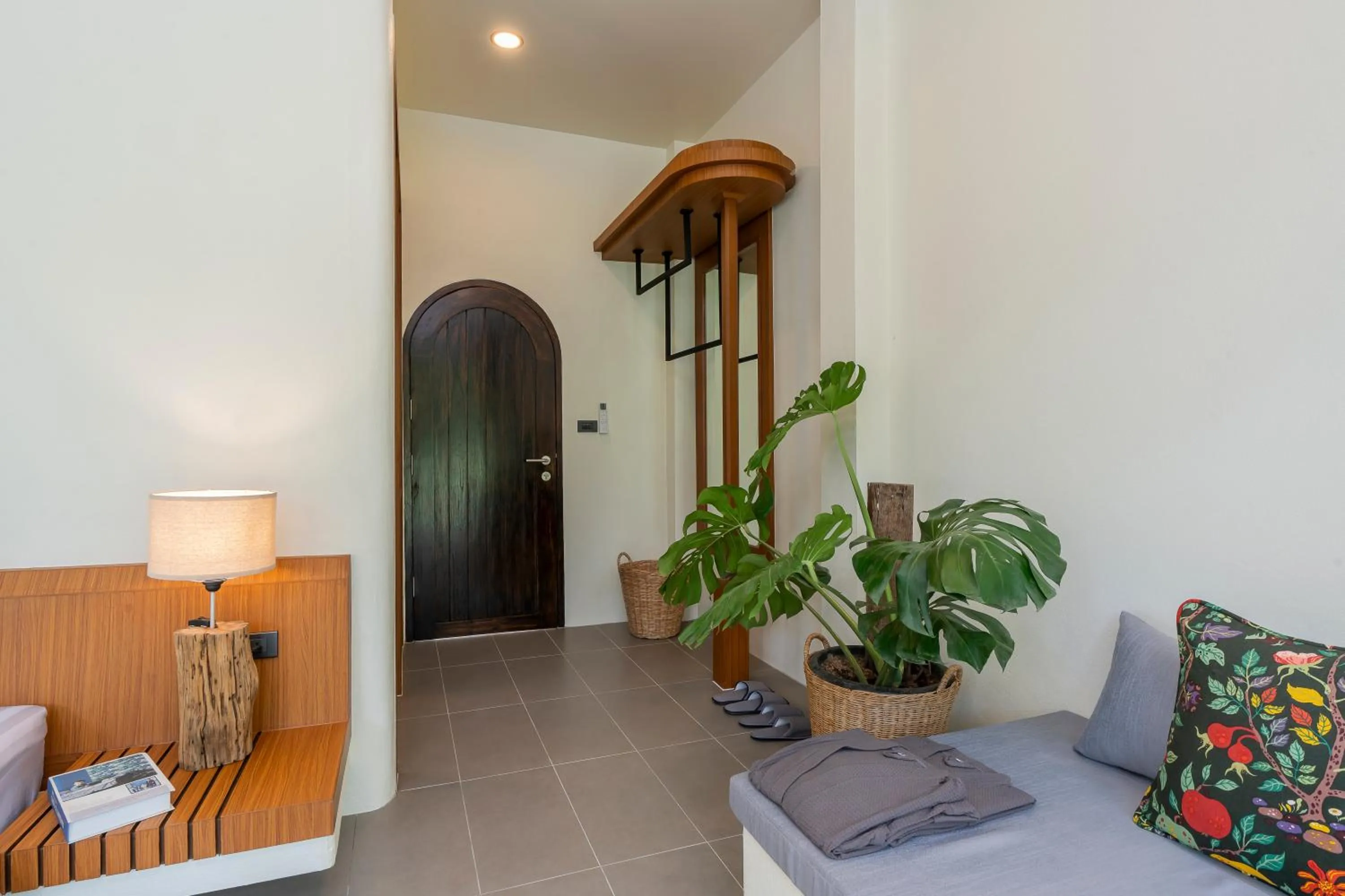 Seating area in Sirin Farm Chiang Rai