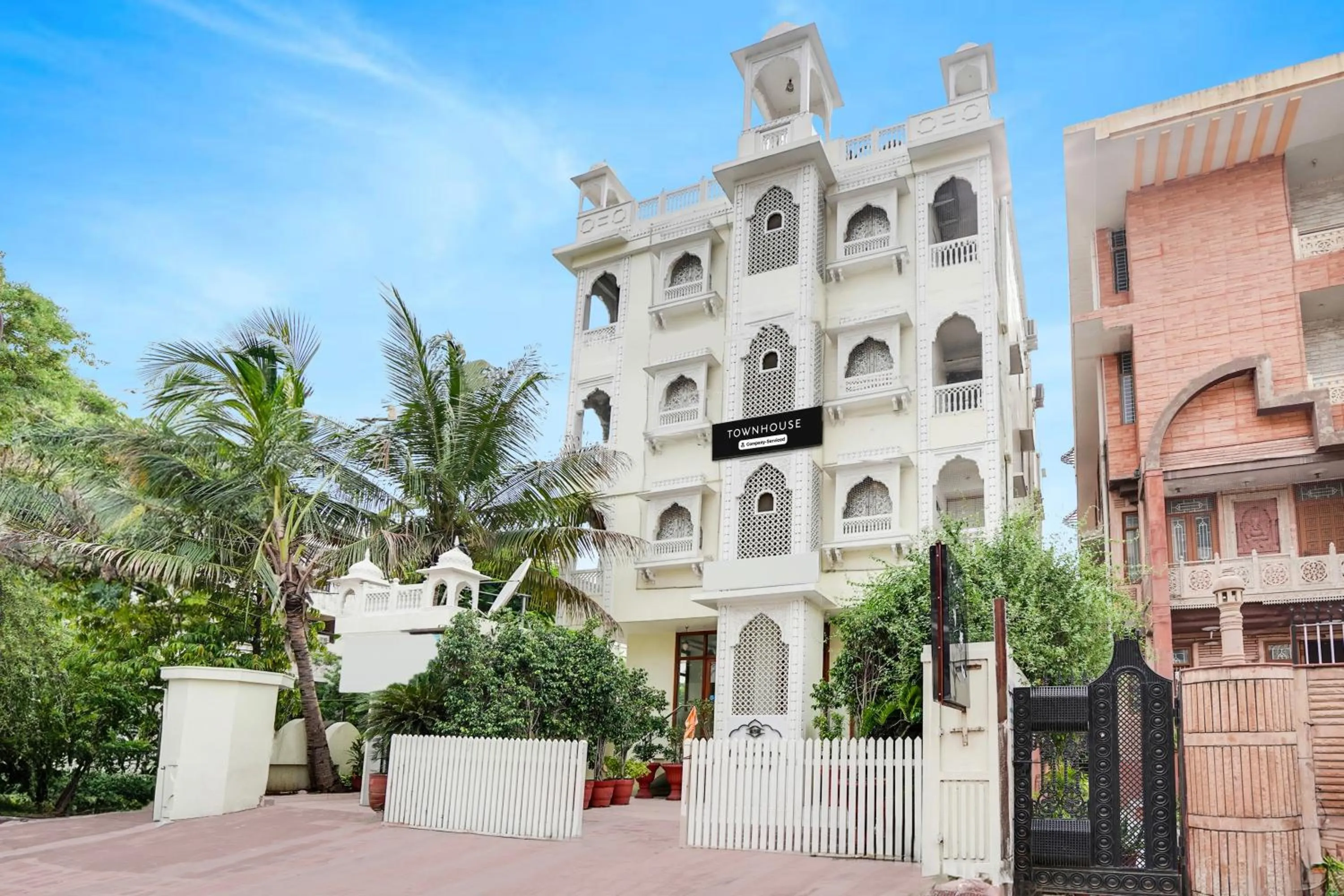 Facade/entrance in Super Townhouse Durgapura Formerly Gumaan Heritage