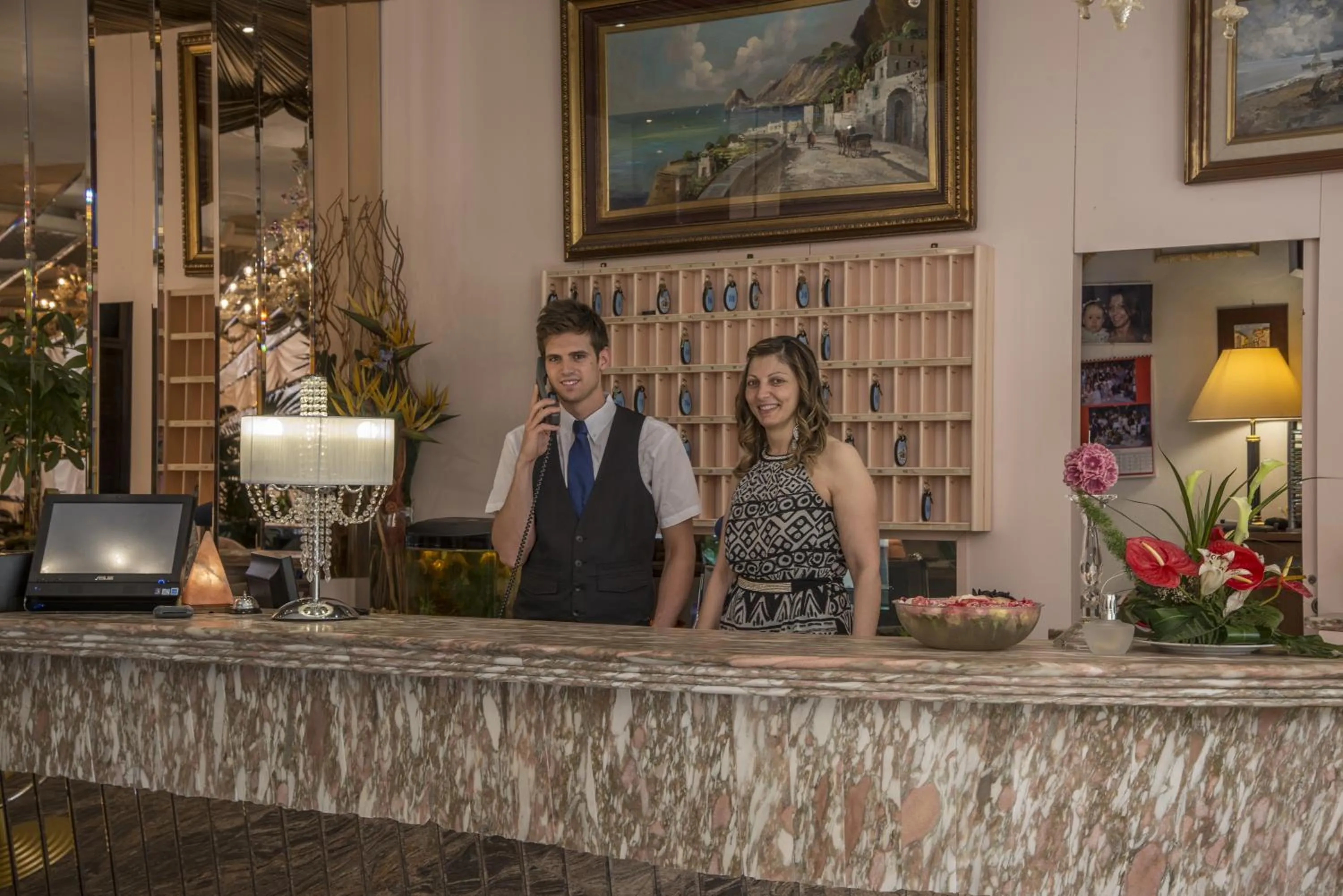 Staff in Hotel Baia Marina