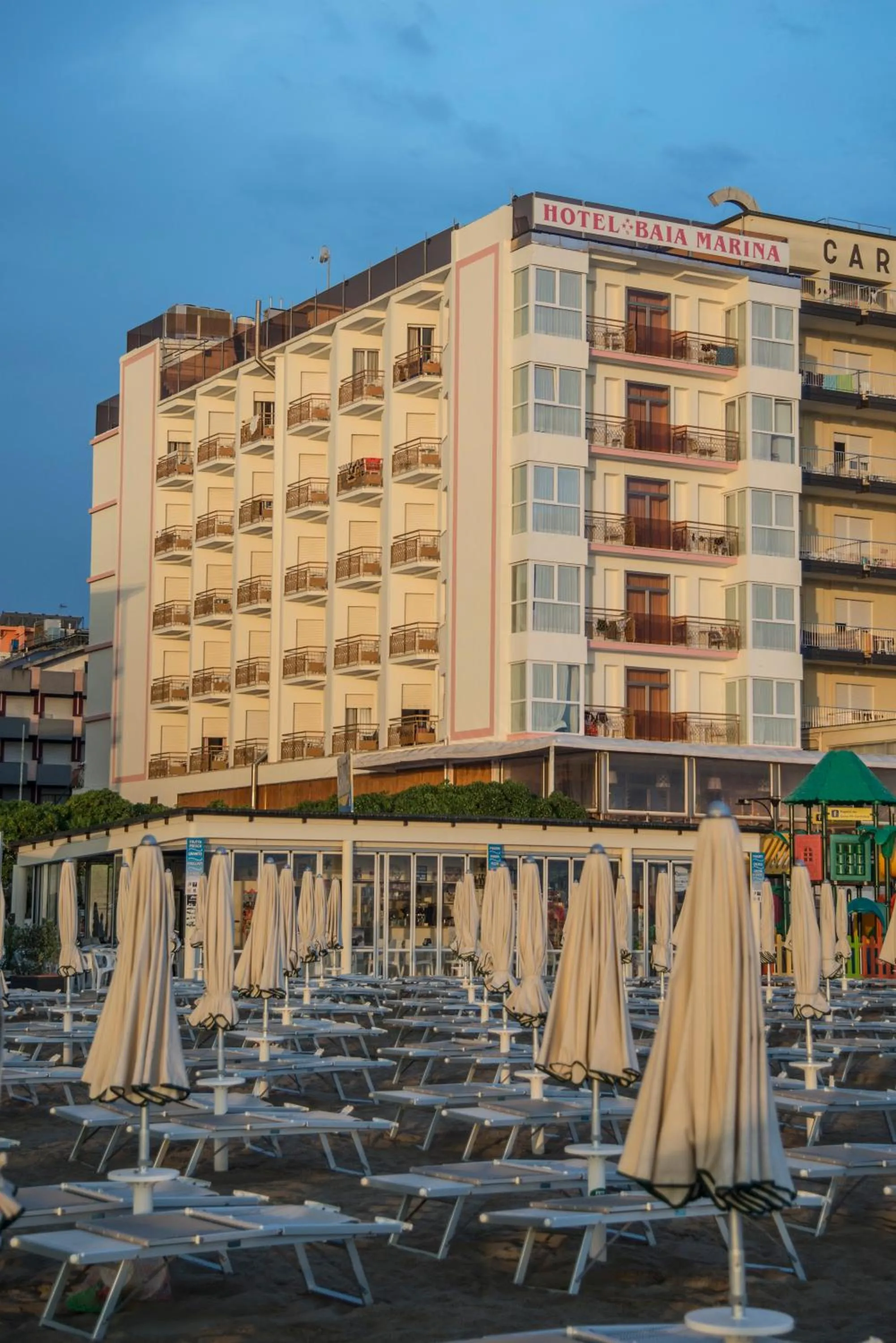 Bird's eye view in Hotel Baia Marina