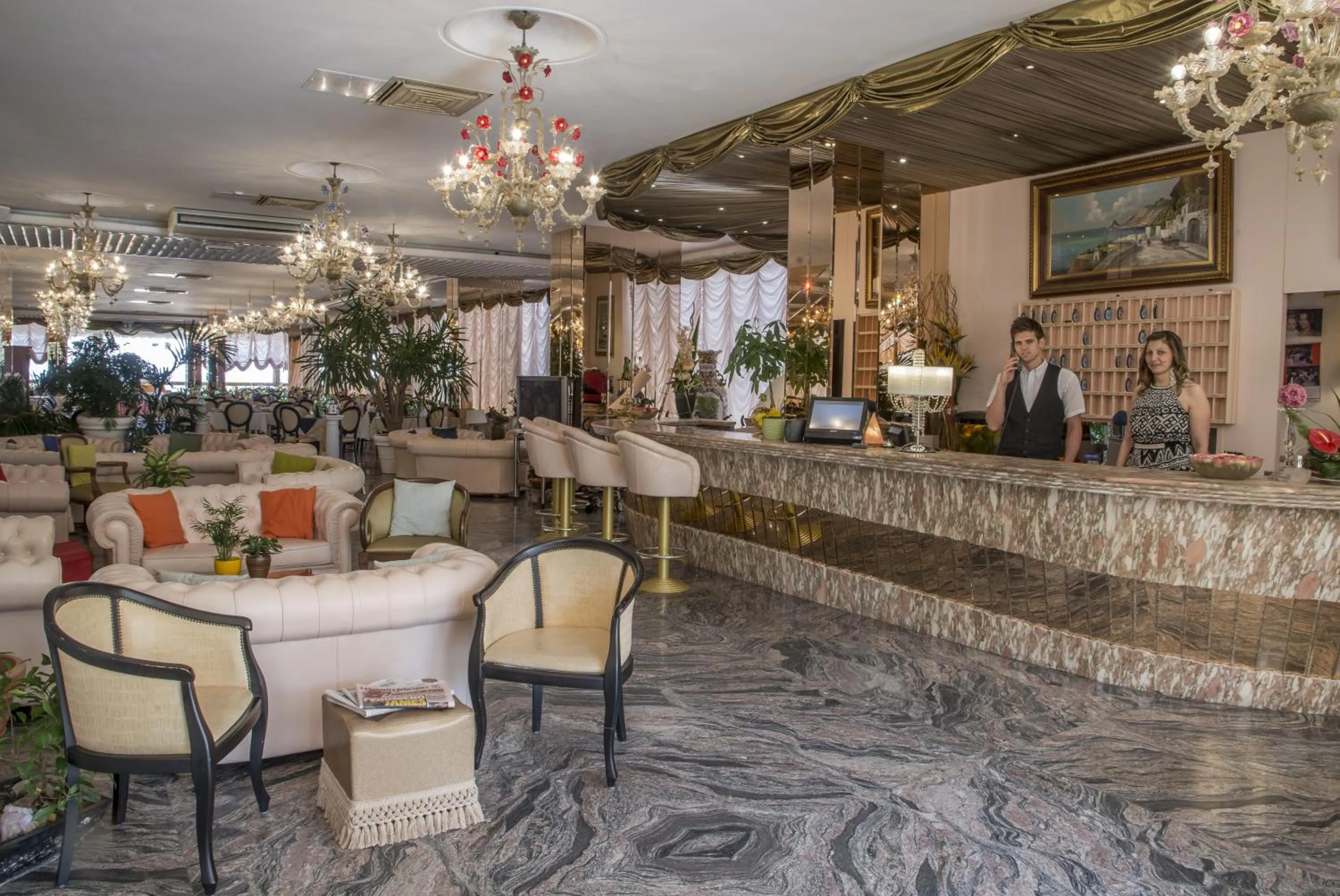 Staff in Hotel Baia Marina