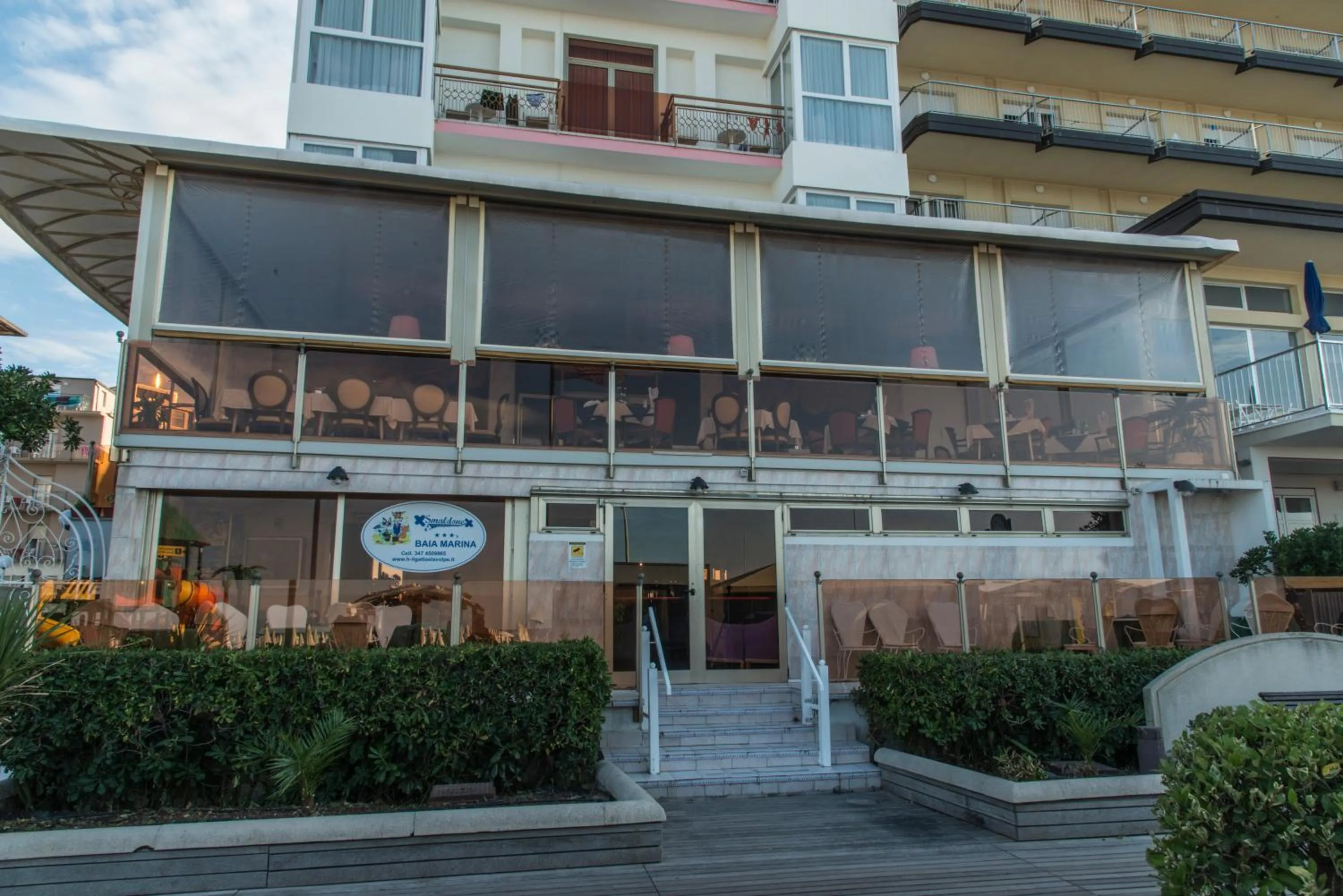 Property building in Hotel Baia Marina
