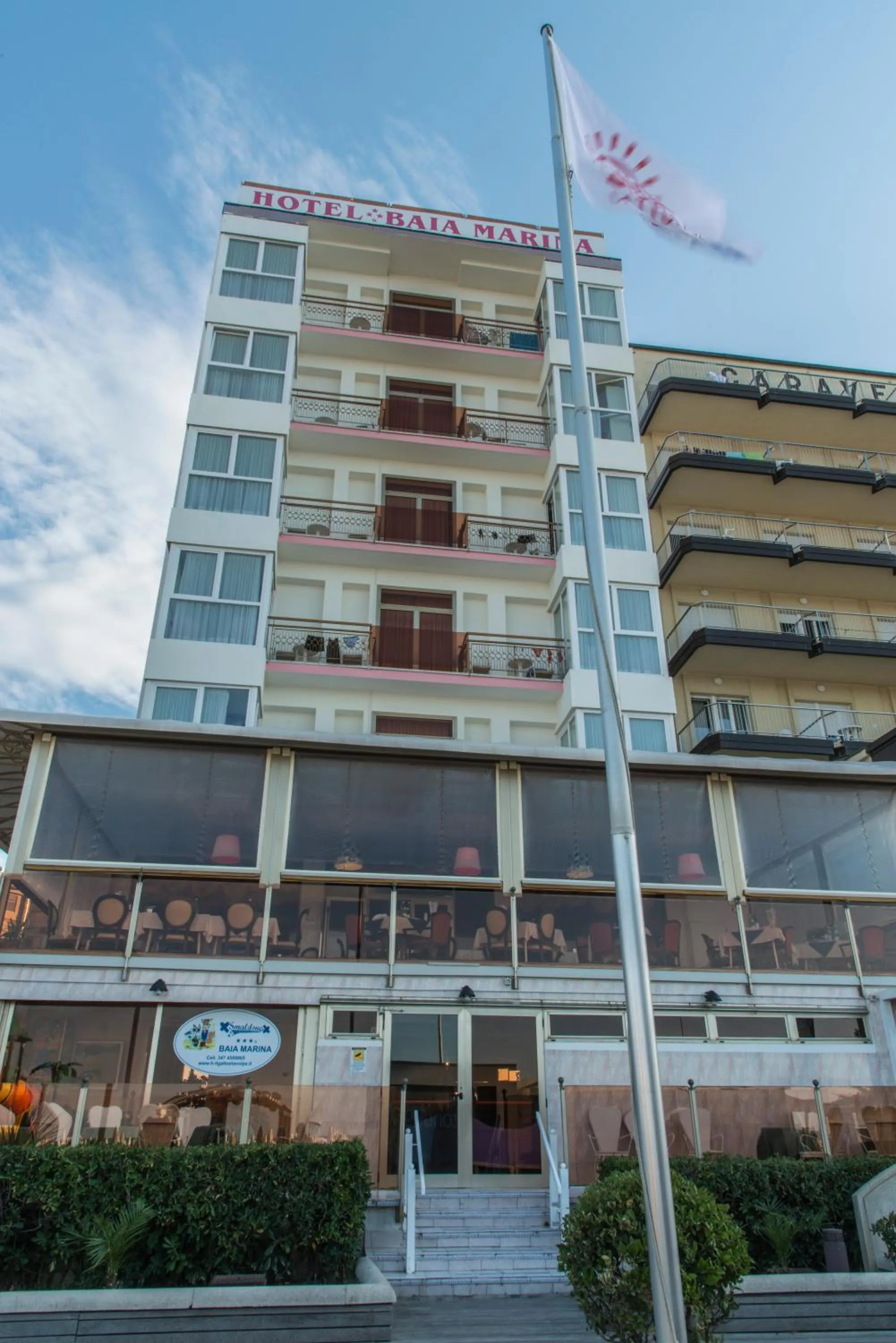 Property building in Hotel Baia Marina