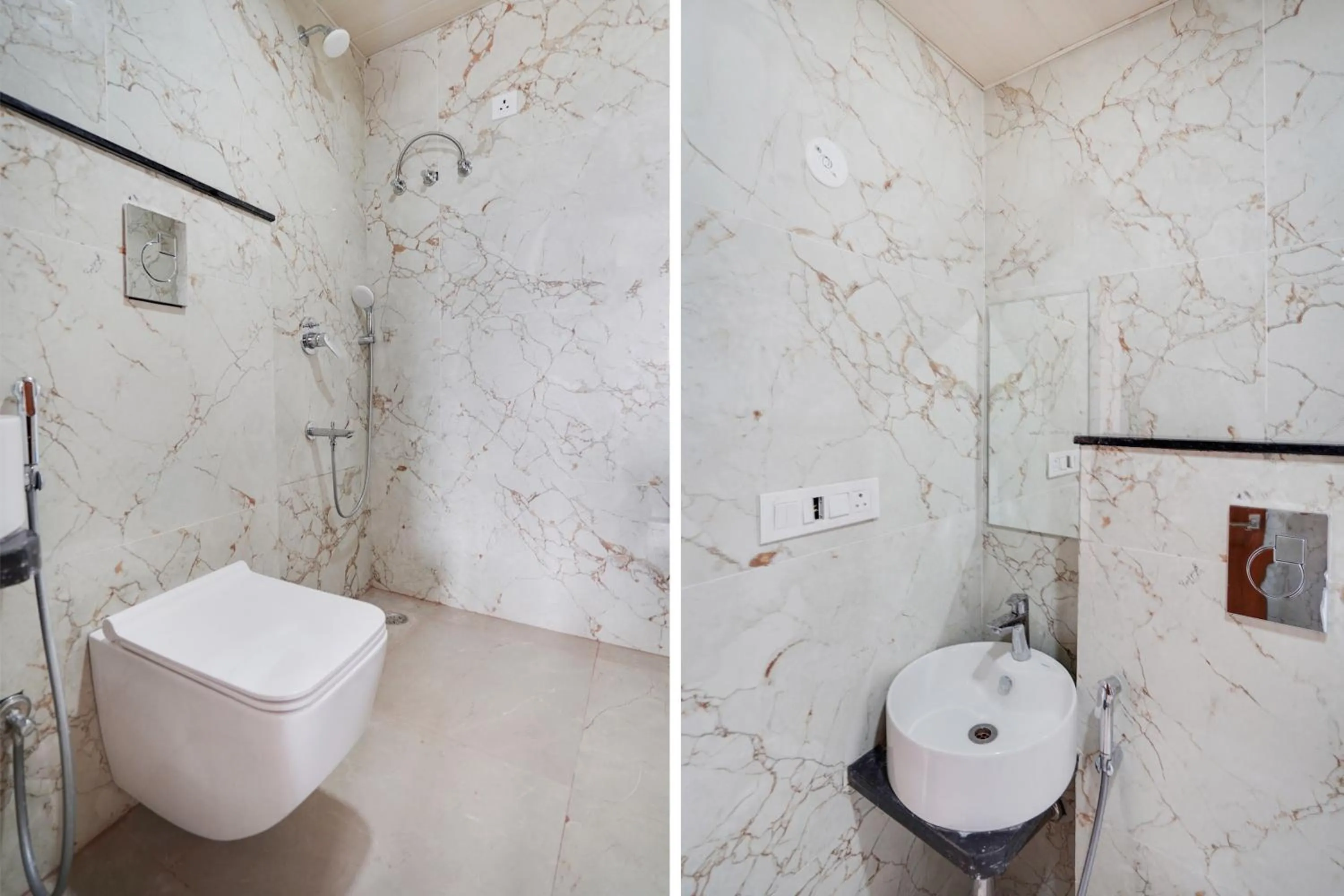 Bathroom in Super Hotel O Ajmer Central formerly Grand Suman