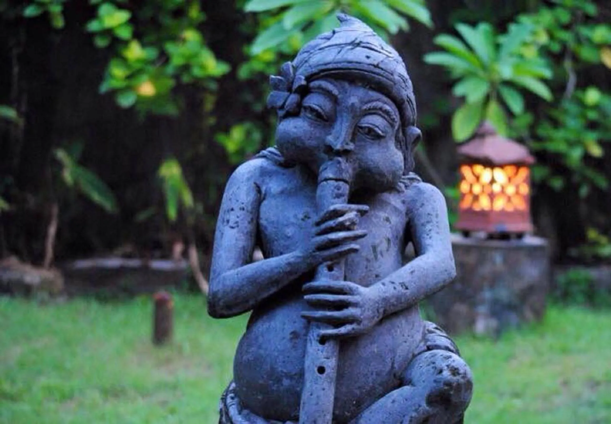 Decorative detail in Villa Chandra